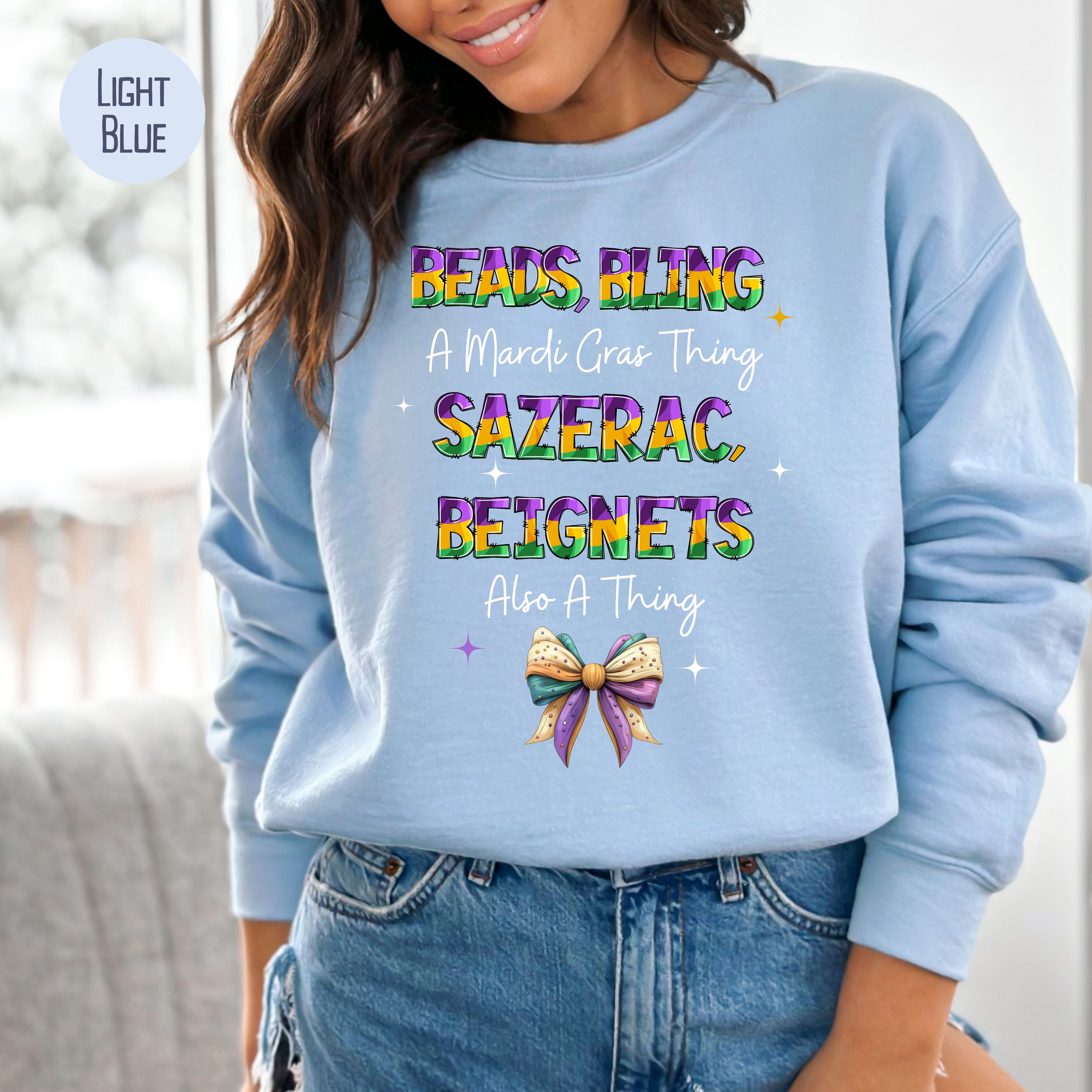 Mardi Gras Festive Sweatshirt