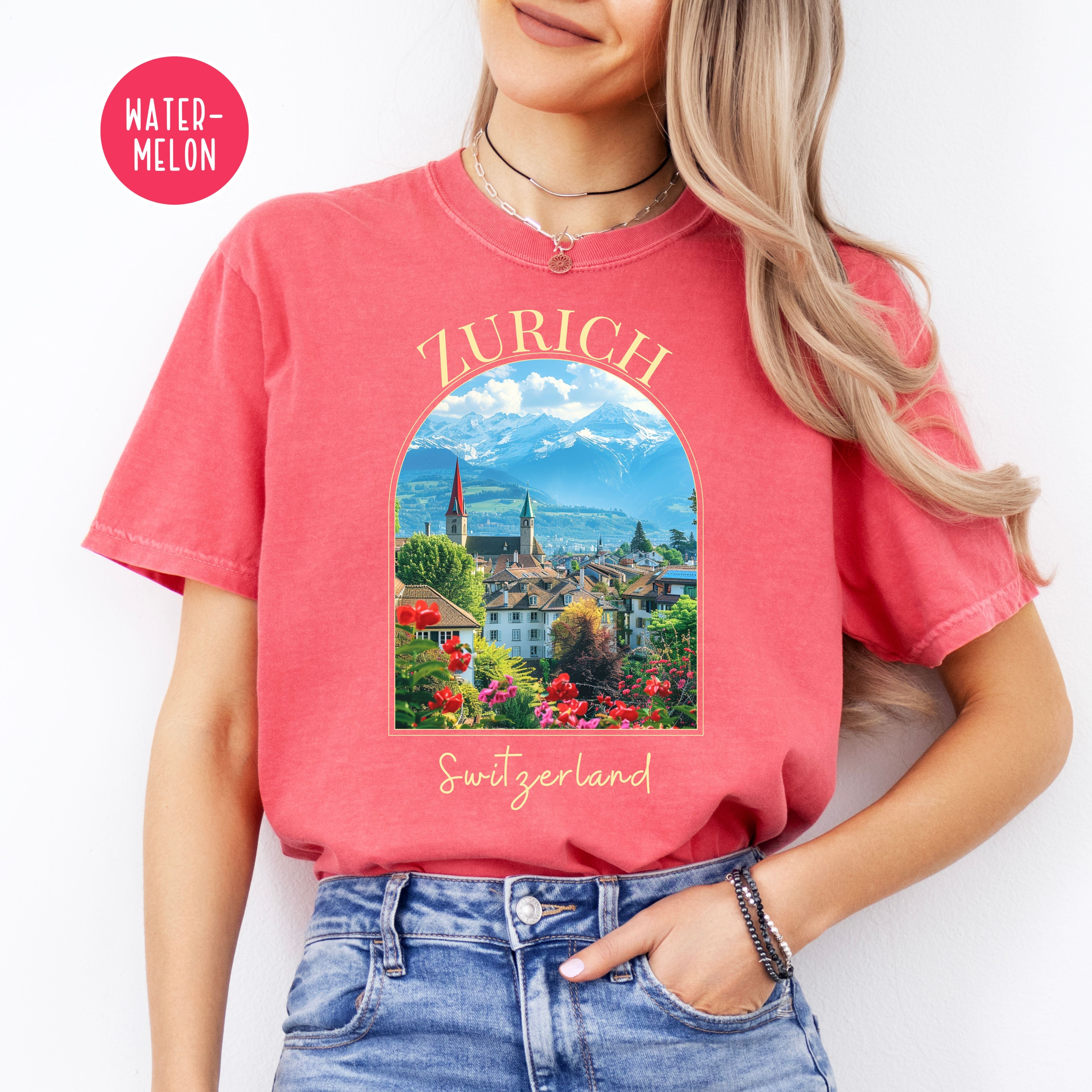 Zurich Switzerland Comfort Colors® Tee