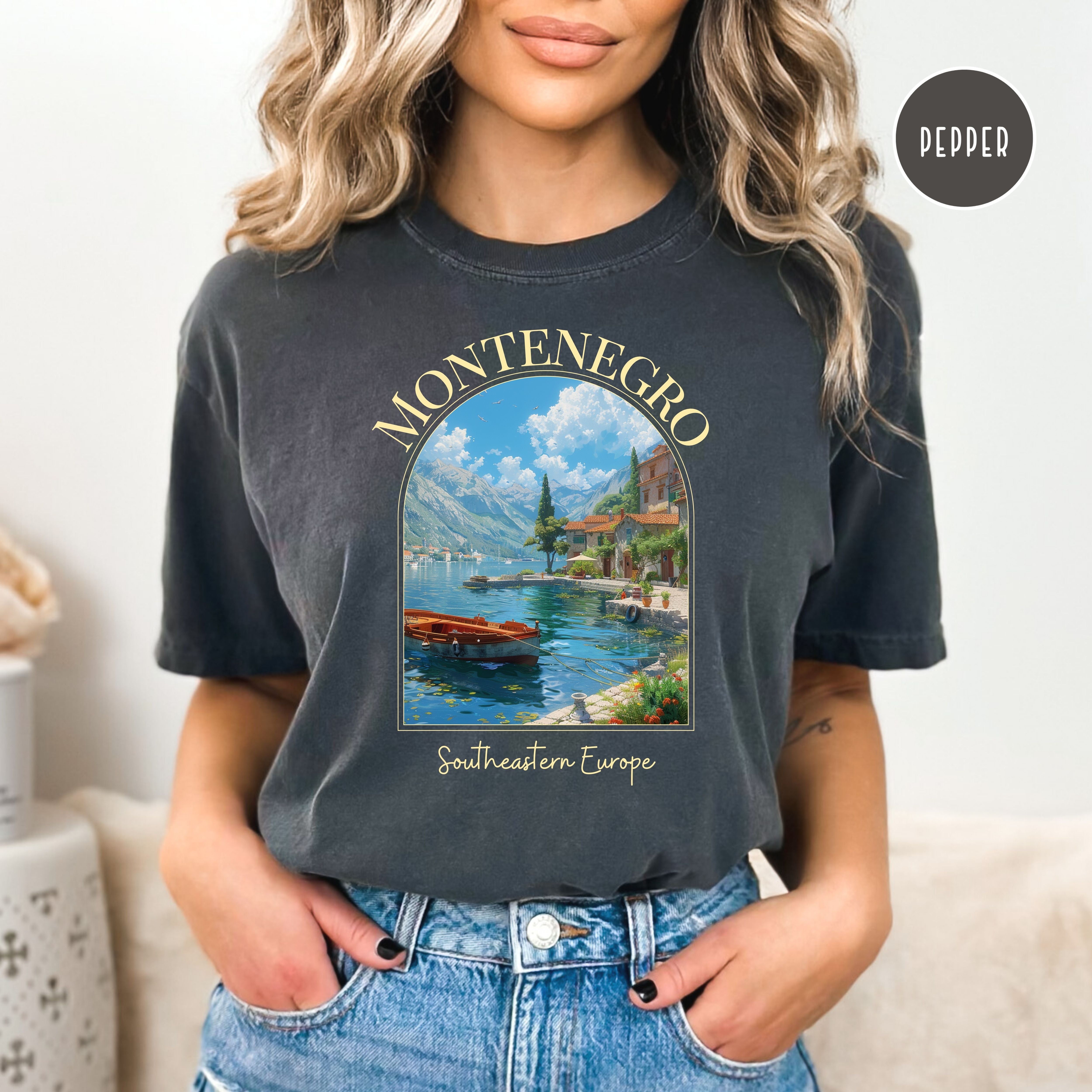 Montenegro Southeastern Europe Comfort Colors® Tee