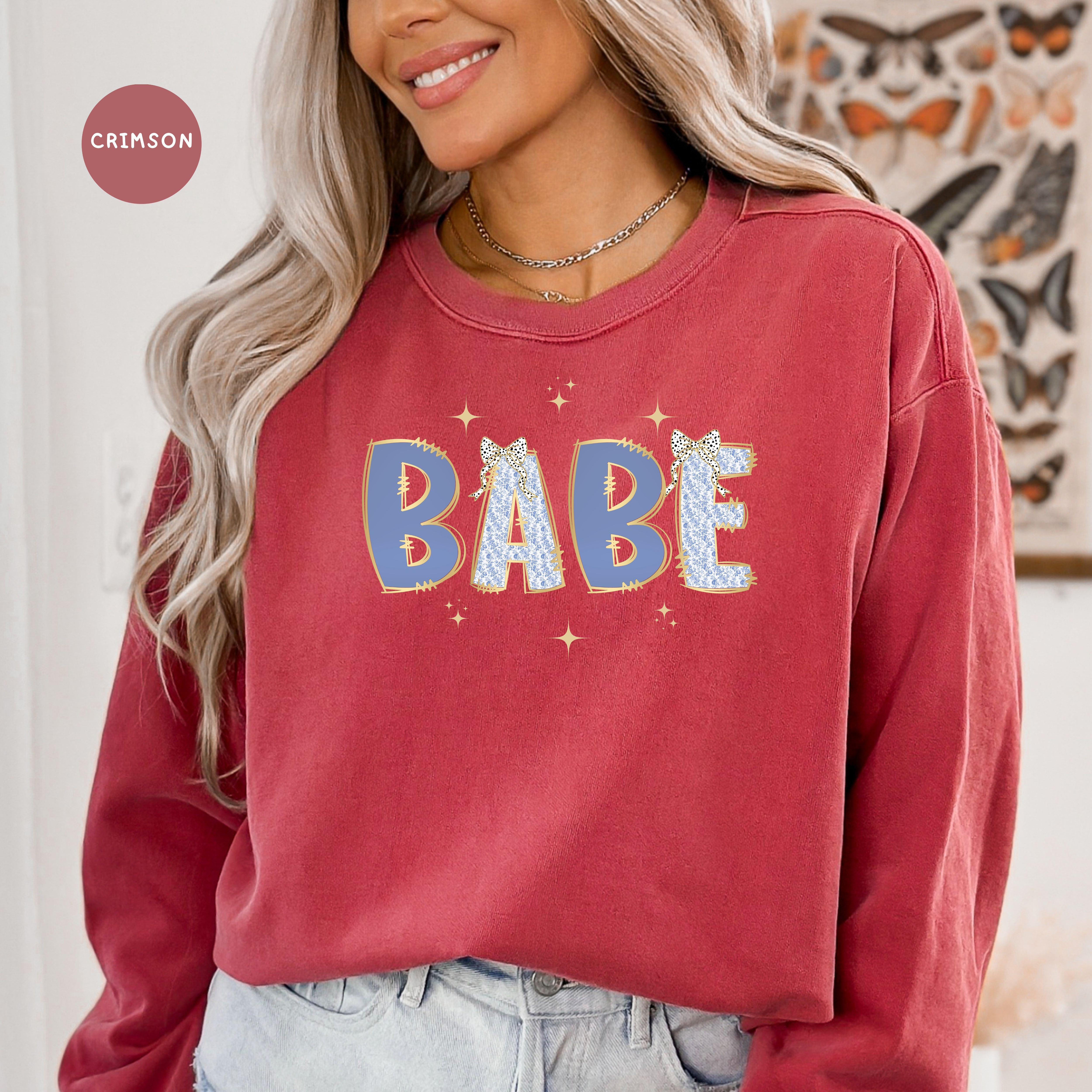 Babe Coquette Comfort Colors® Sweatshirt
