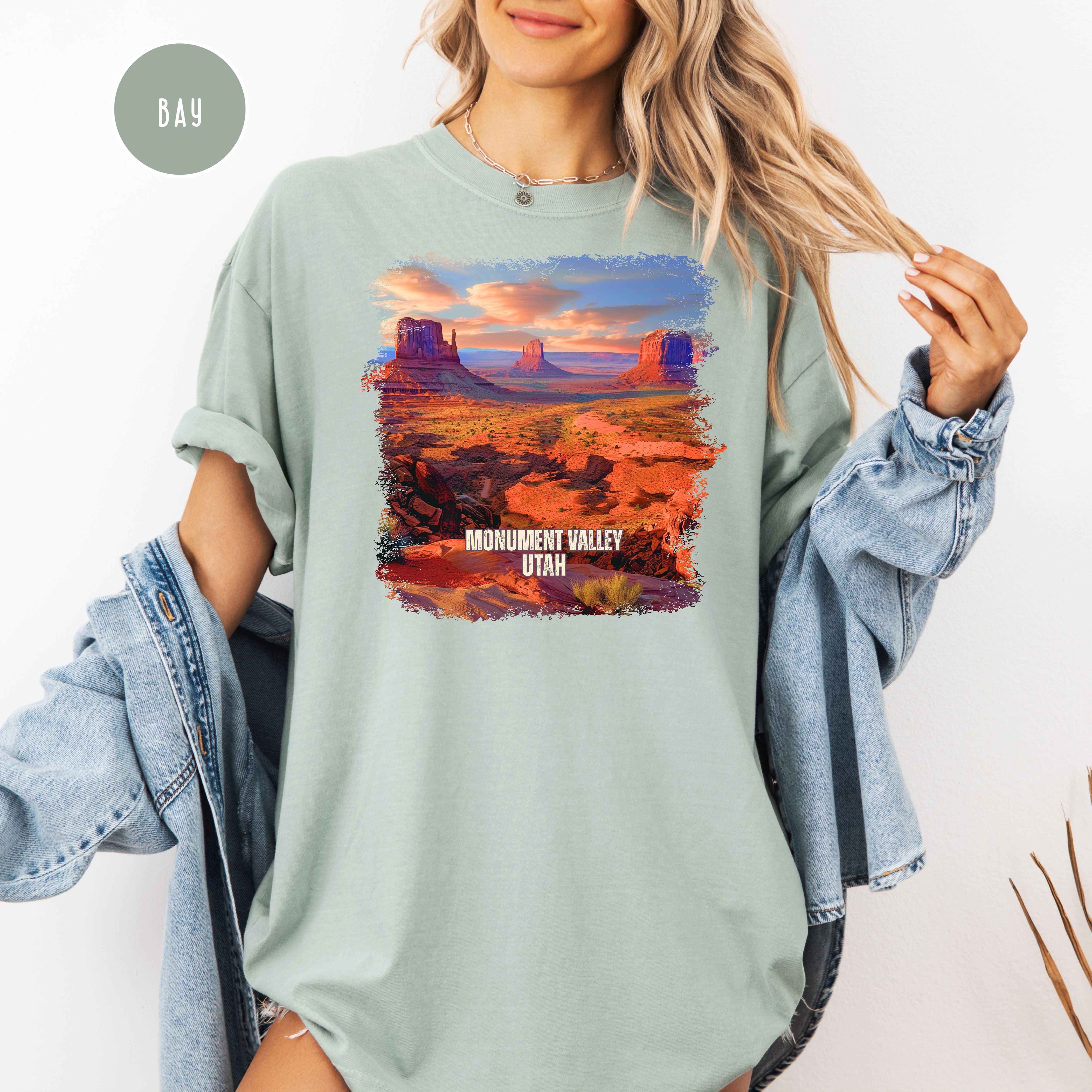 Monument Valley Utah Comfort Colors Tee