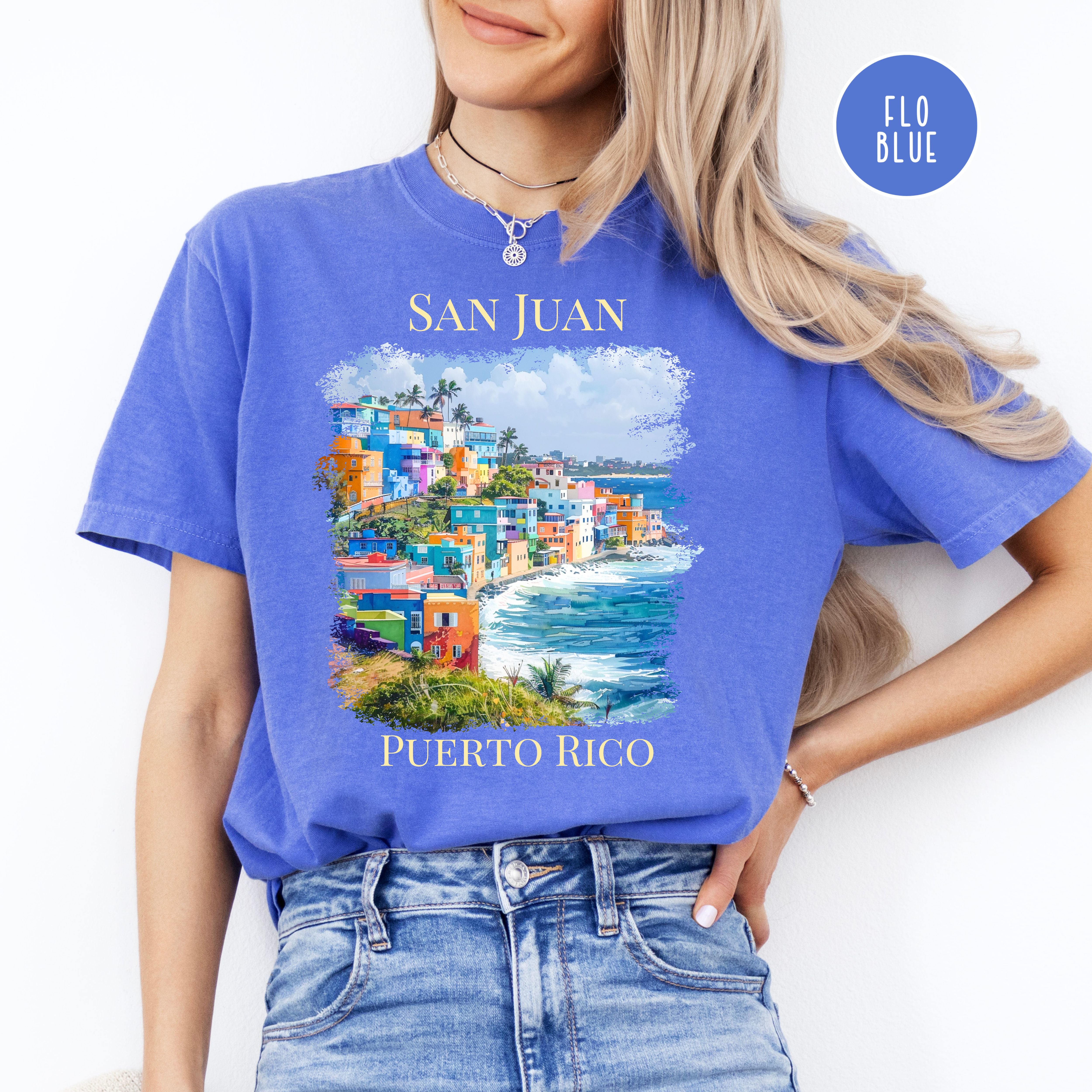 San Juan Puerto Rico Comfort Colors Tee