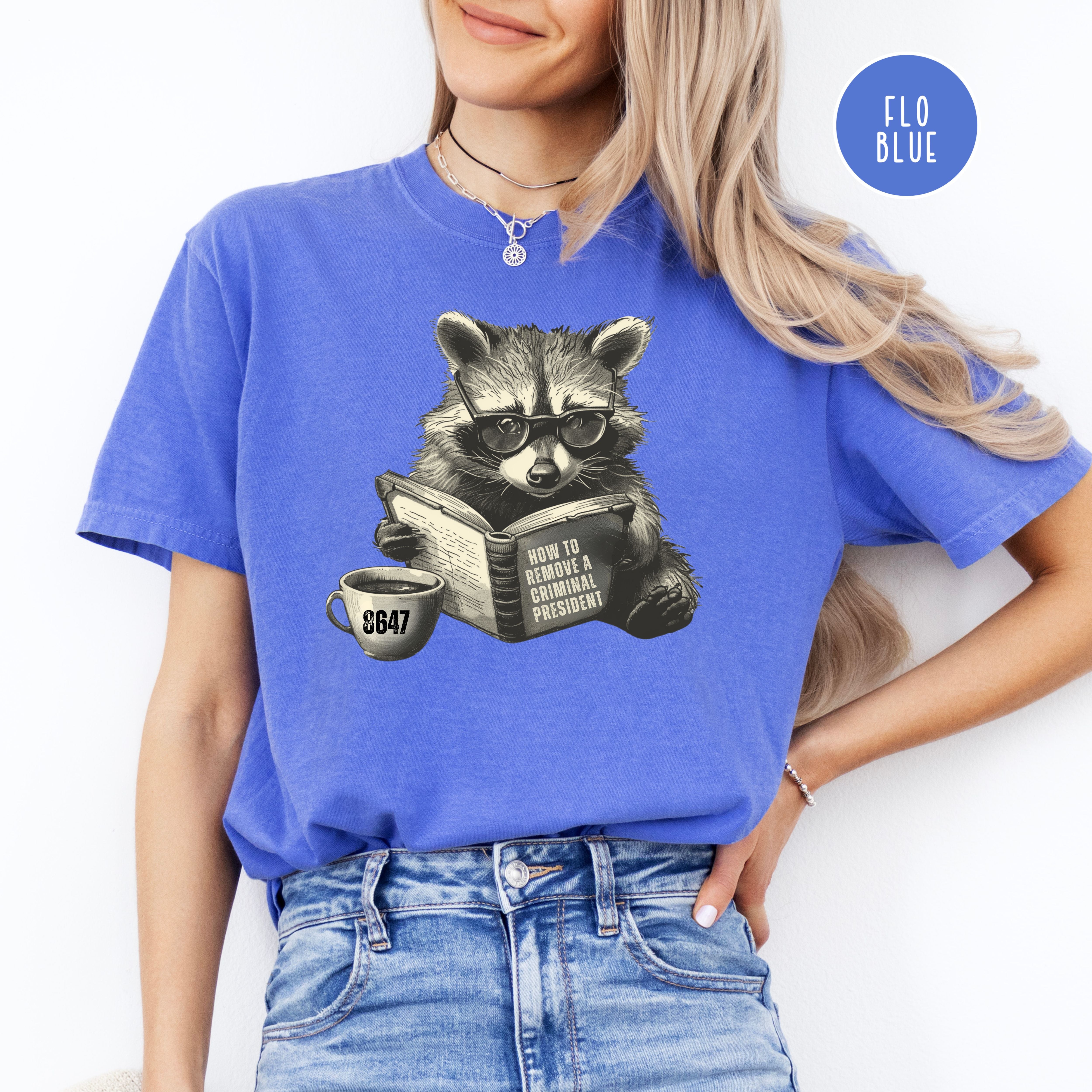 Subtle Fuck Trump 8647 Comfort Colors Anti-Trump Tee