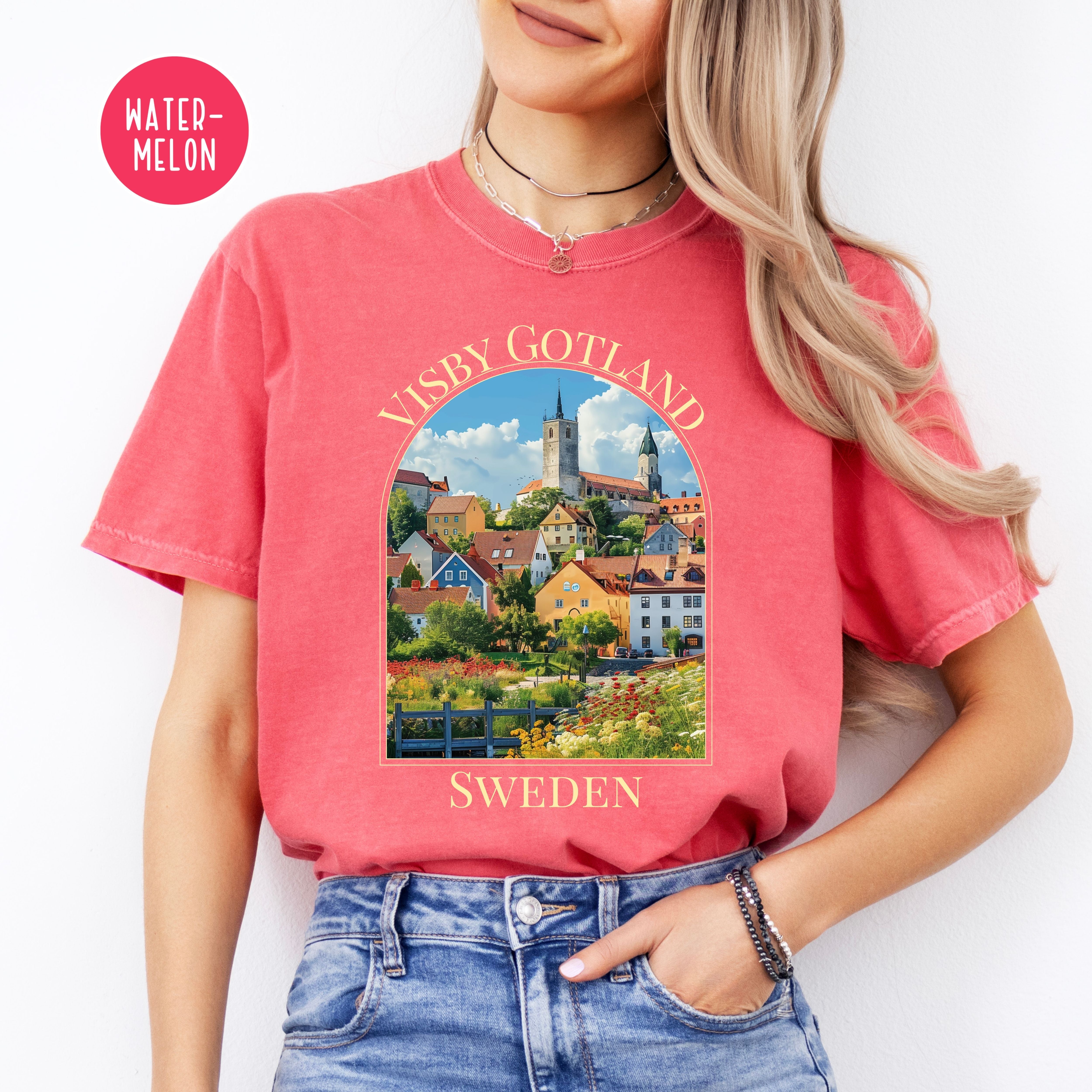 Visby Gotland Sweden Comfort Colors® Tee