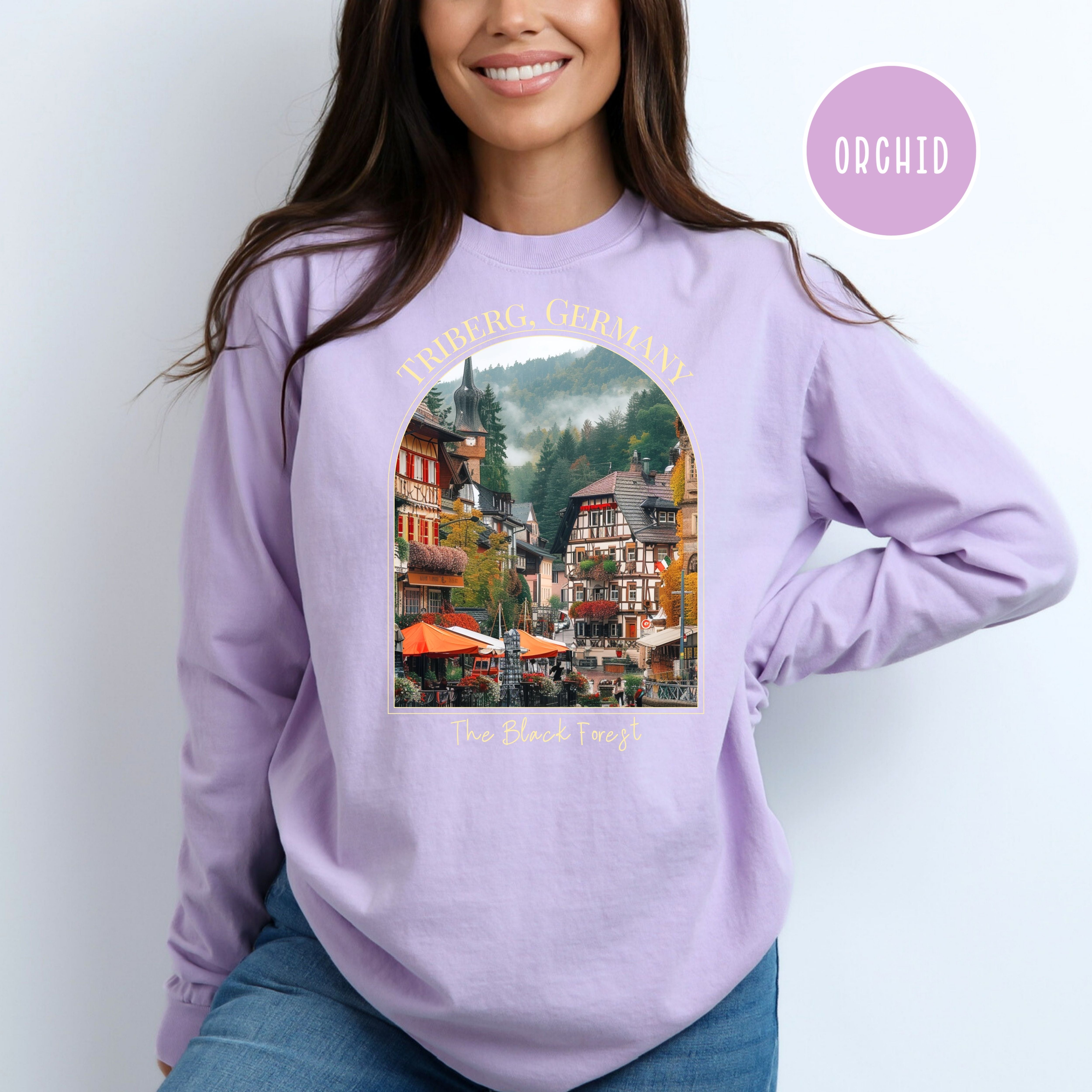 Triberg Germany Black Forest Comfort Colors® Long Sleeve Tee