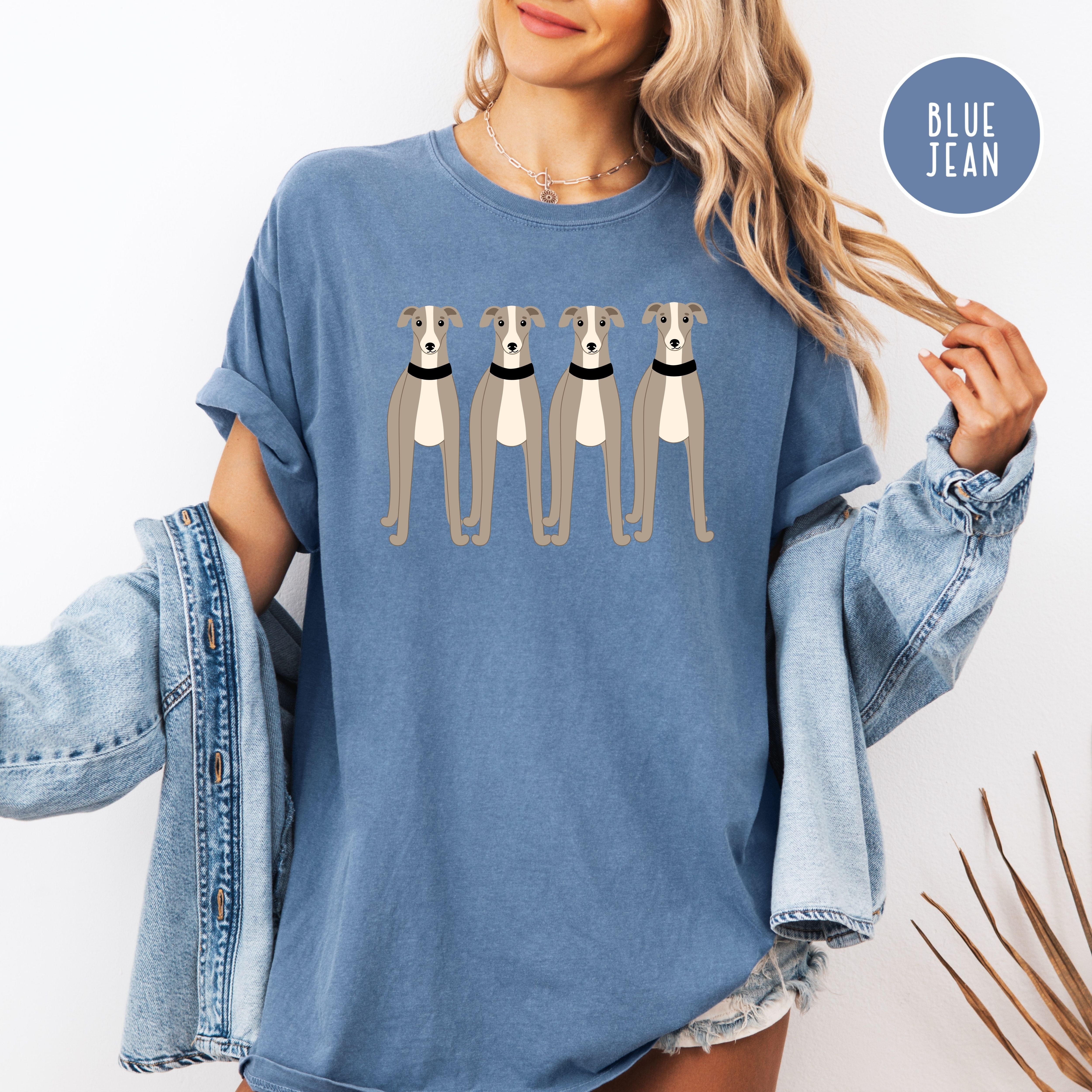 Greyhound Lover Comfort Colors T-Shirt, Greyhound Shirt, Dog Lover Shirt