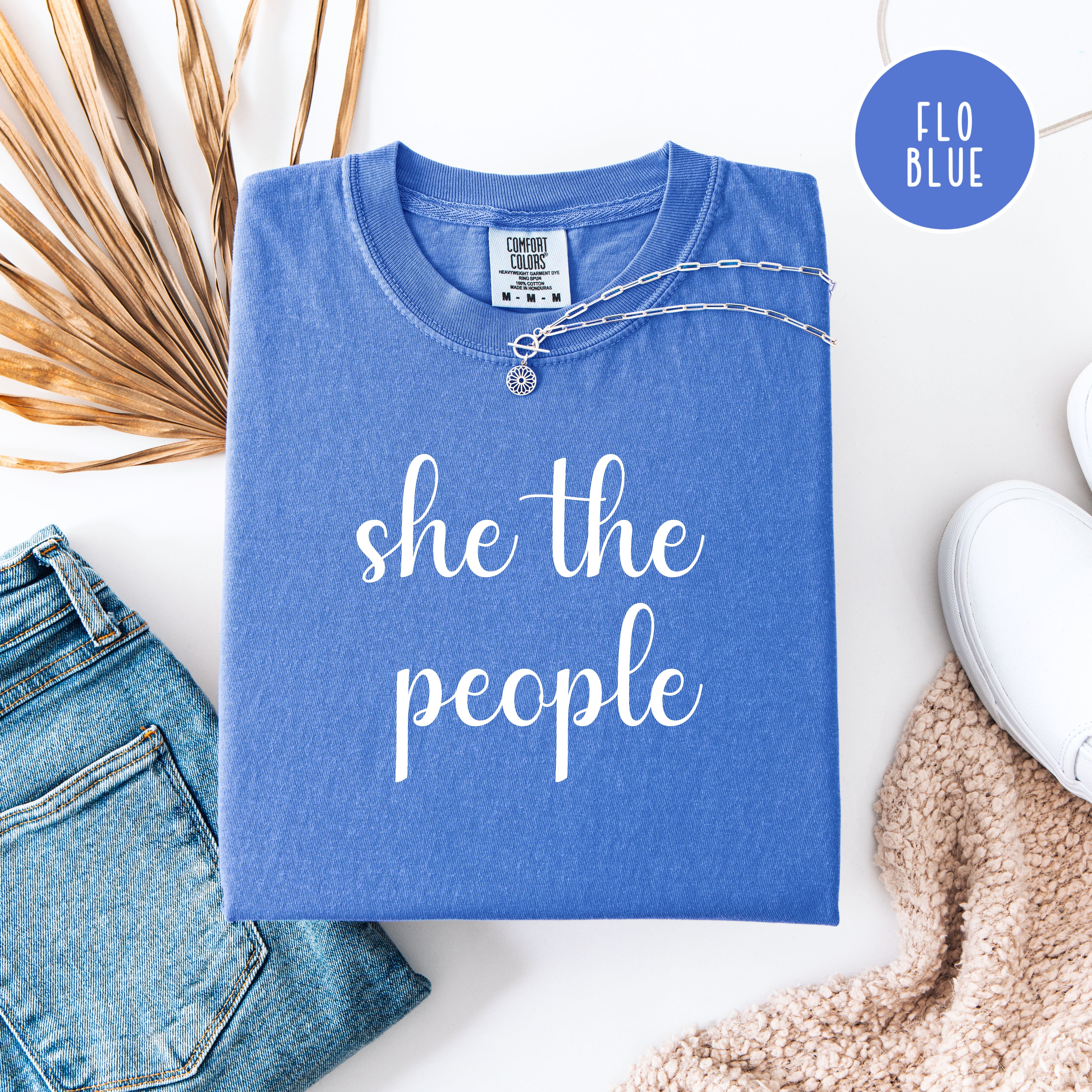 She The People Women's Rights Comfort Colors Tee