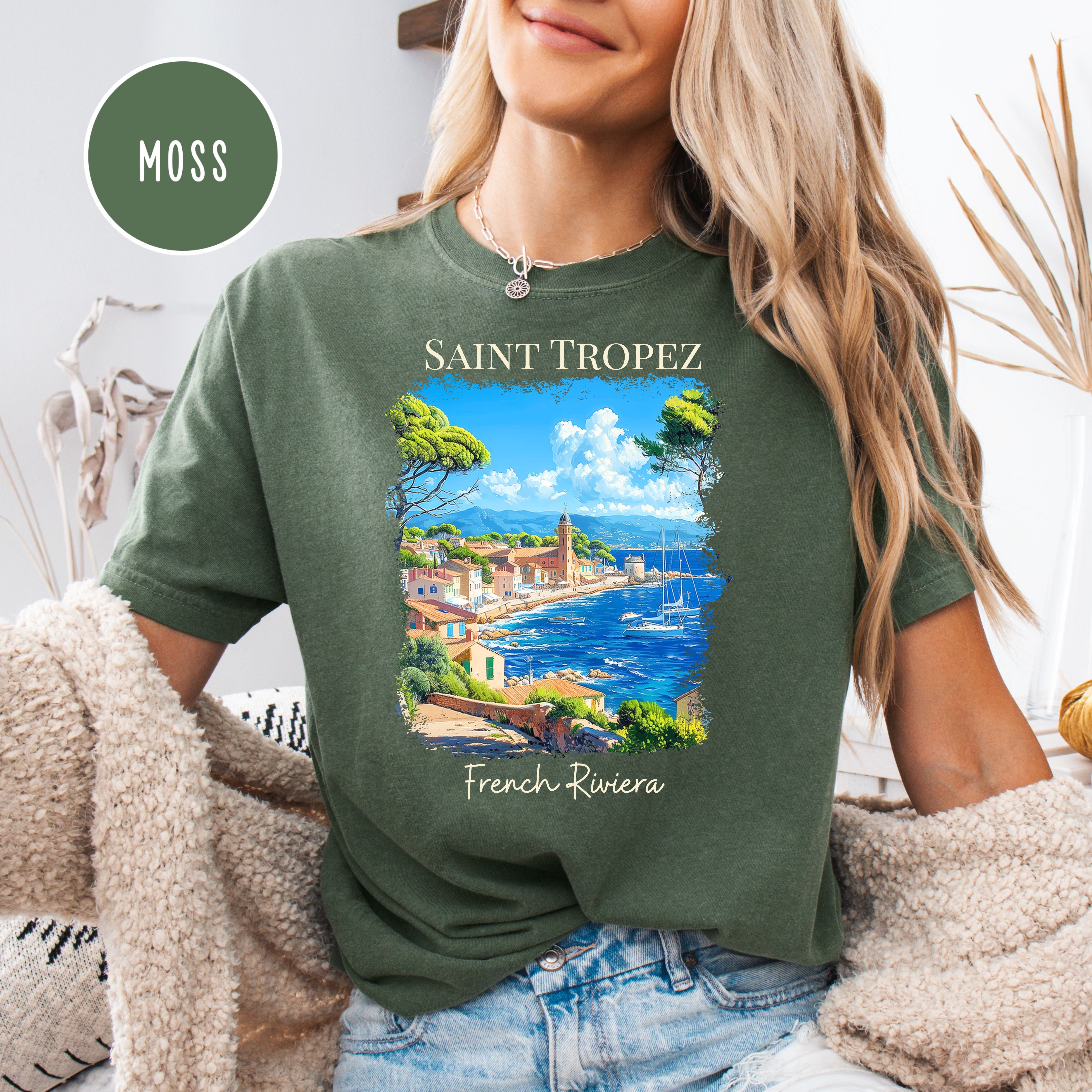 Saint Tropez French Riviera Comfort Colors® Tee