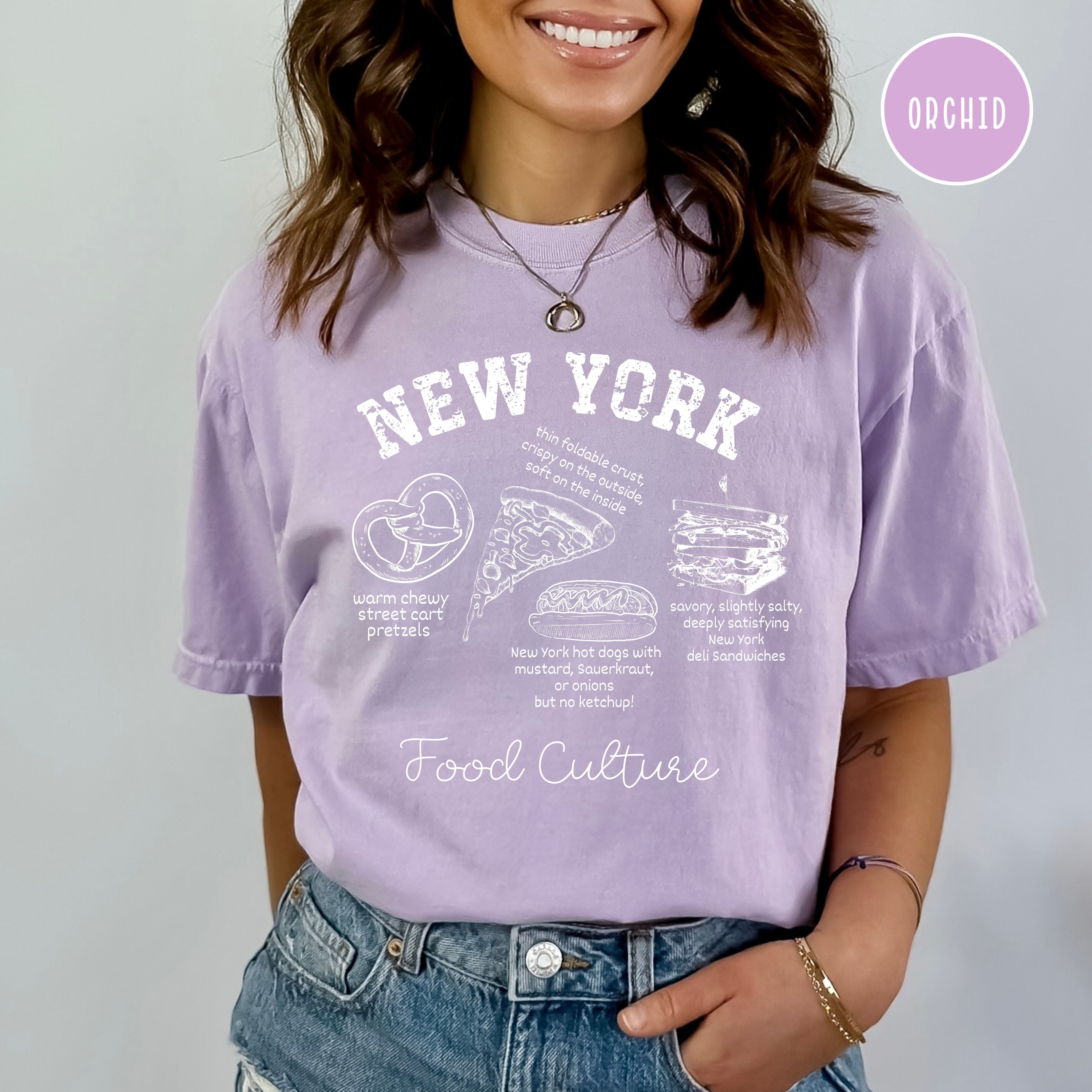 New York Food Culture Comfort Colors® Tee