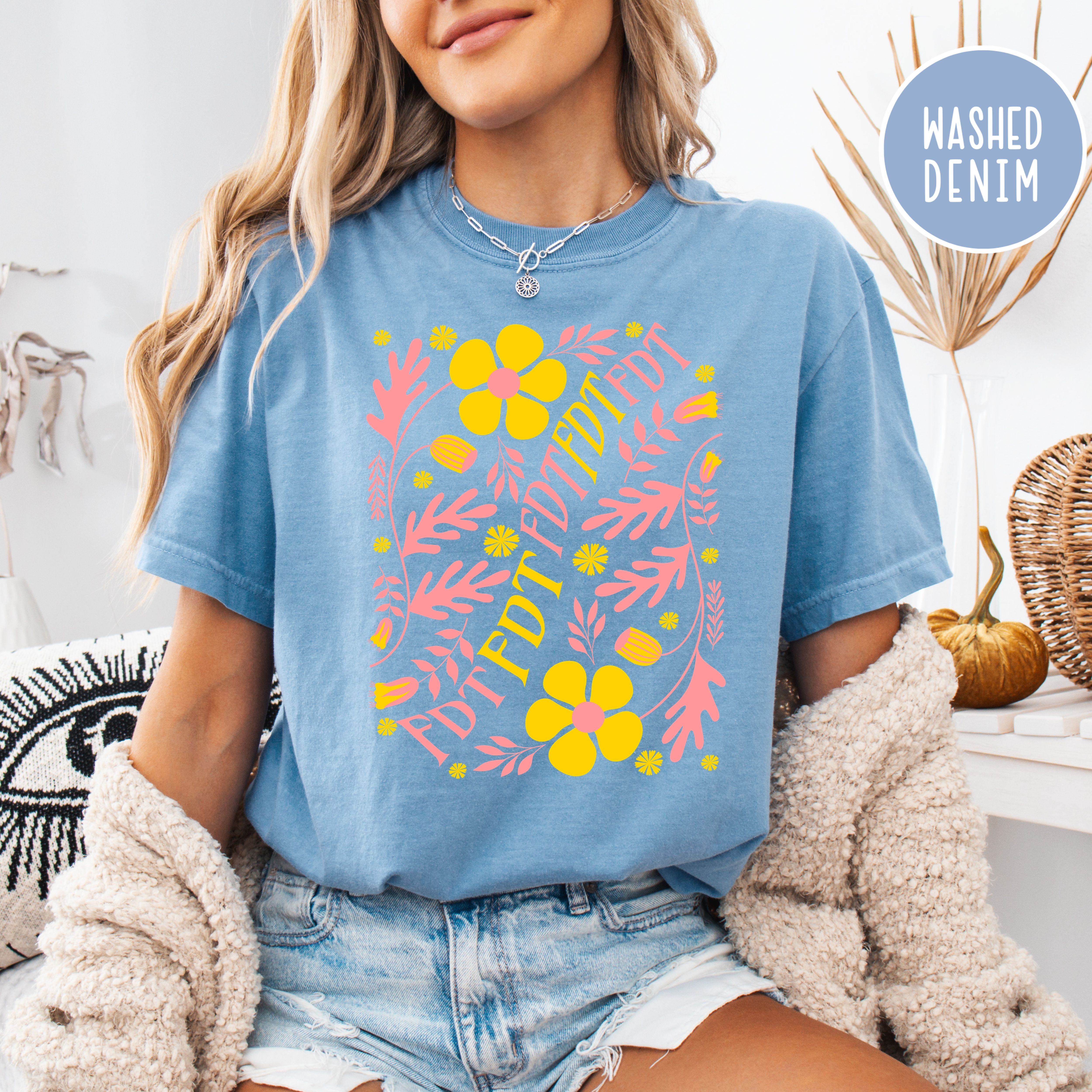 Subtle FDT Floral Design Comfort Colors® Tee