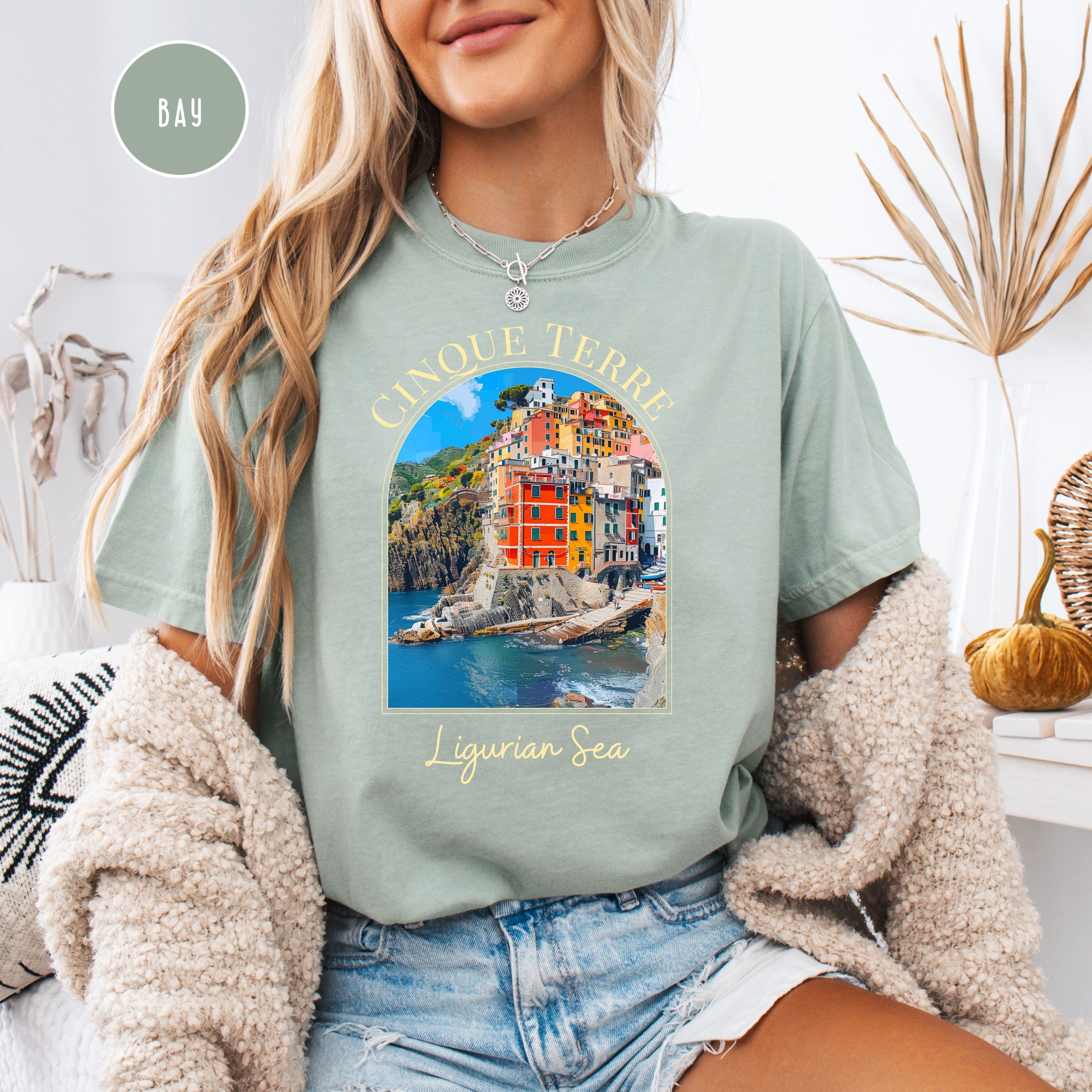 Cinque Terre Italian Village Comfort Colors® Tee
