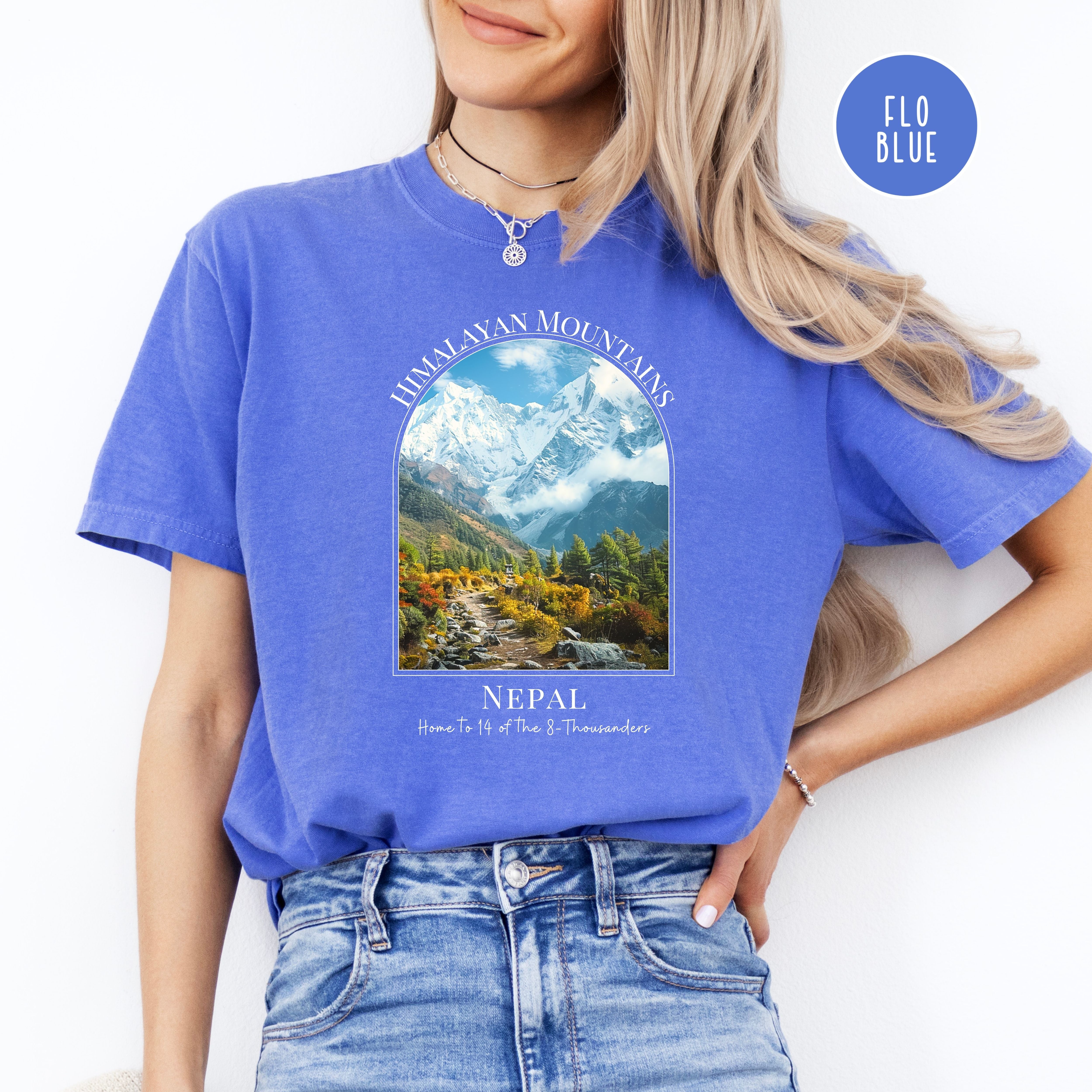Himalayan Mountains Comfort Colors® Tee