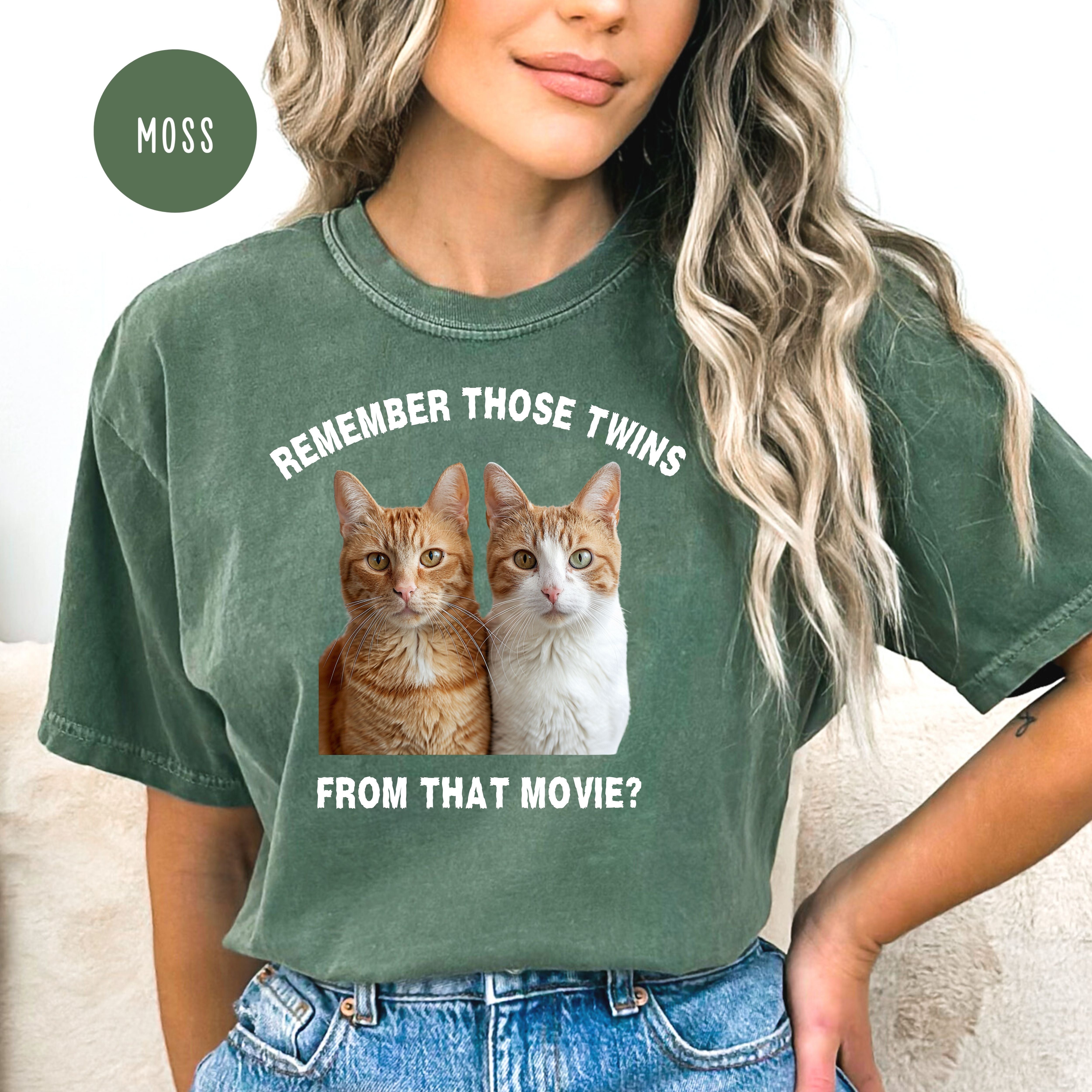 Funny Movie Buff Cat Lover Comfort Colors® Tee