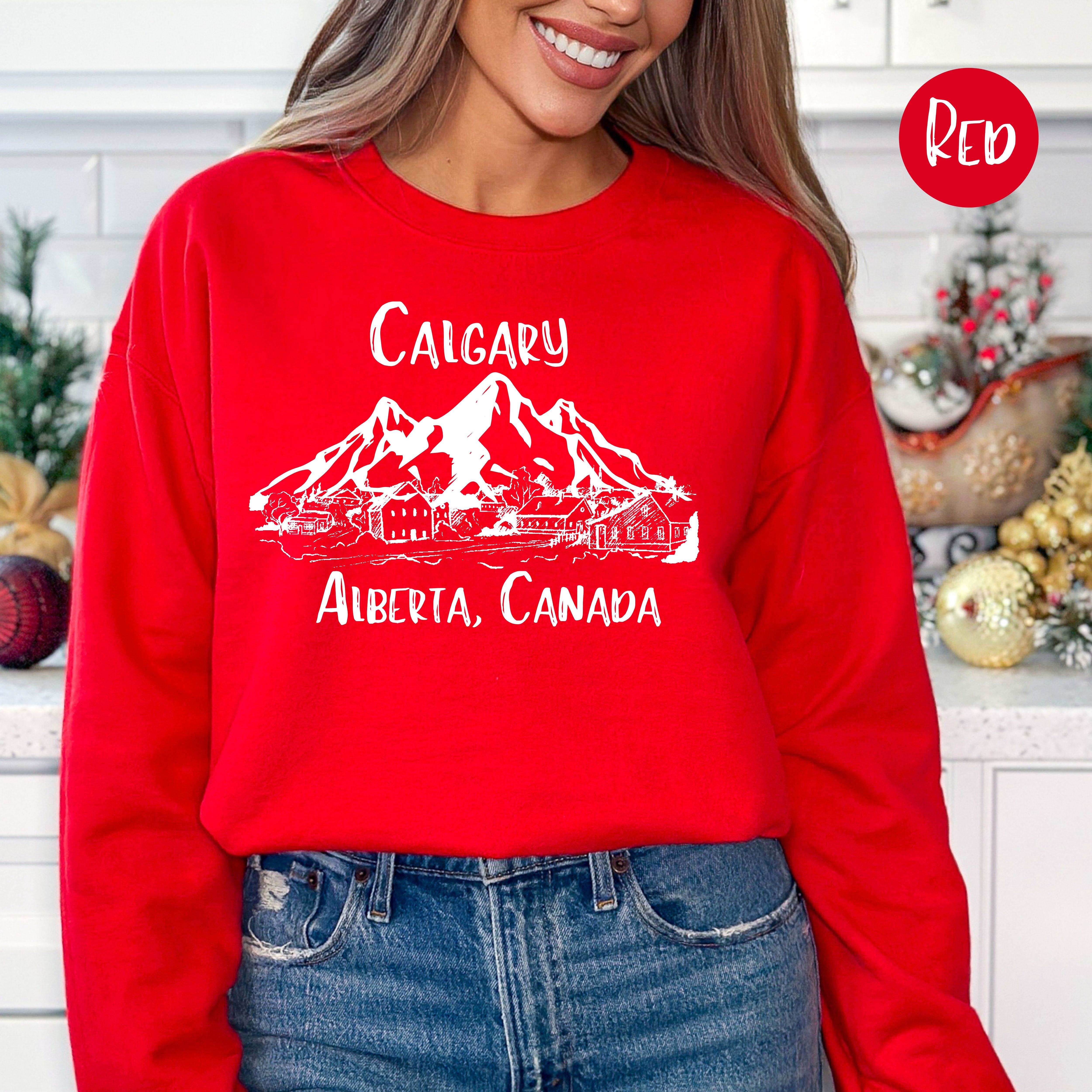Calgary Alberta Canada Sweatshirt Gift