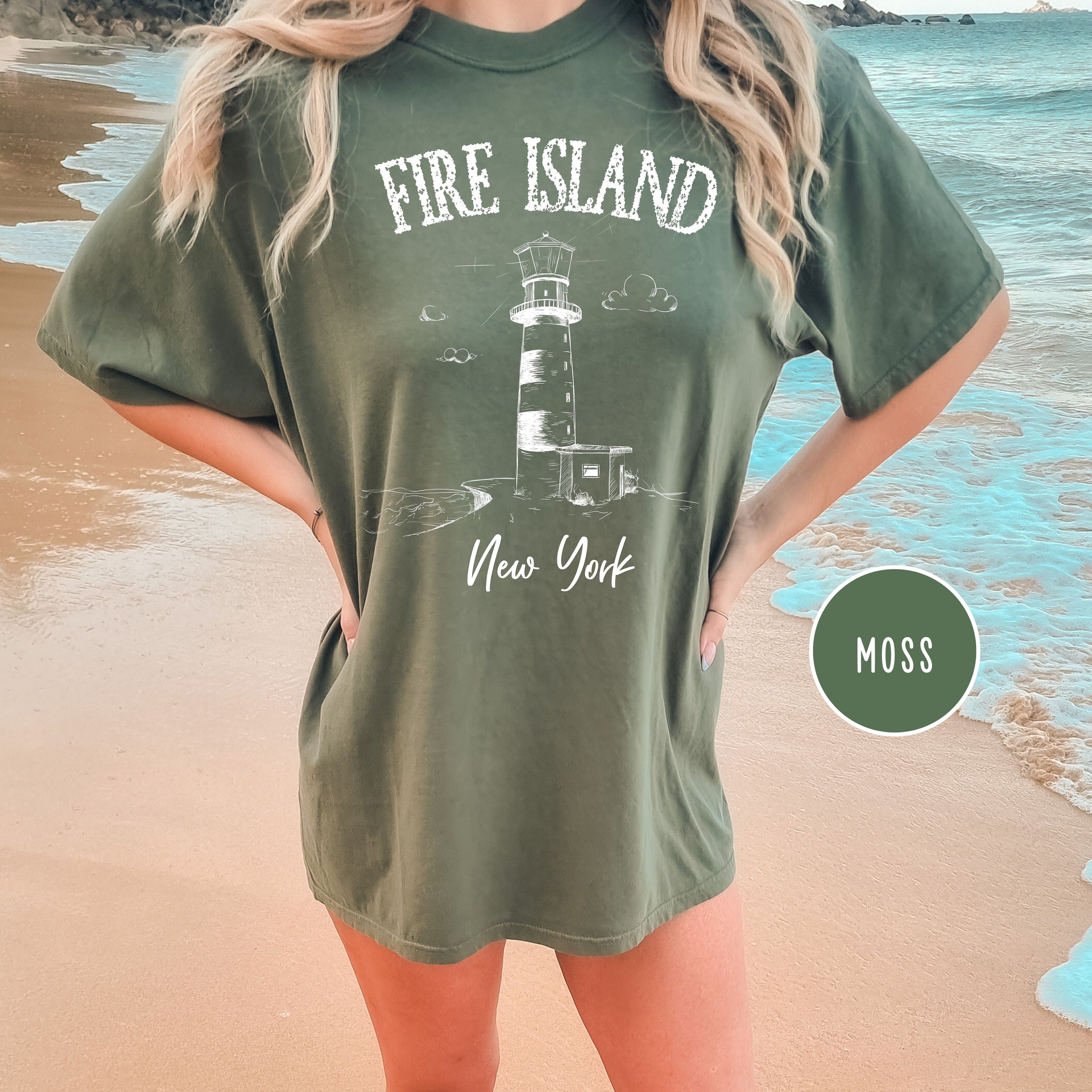 Fire Island New York Comfort Colors® Tee