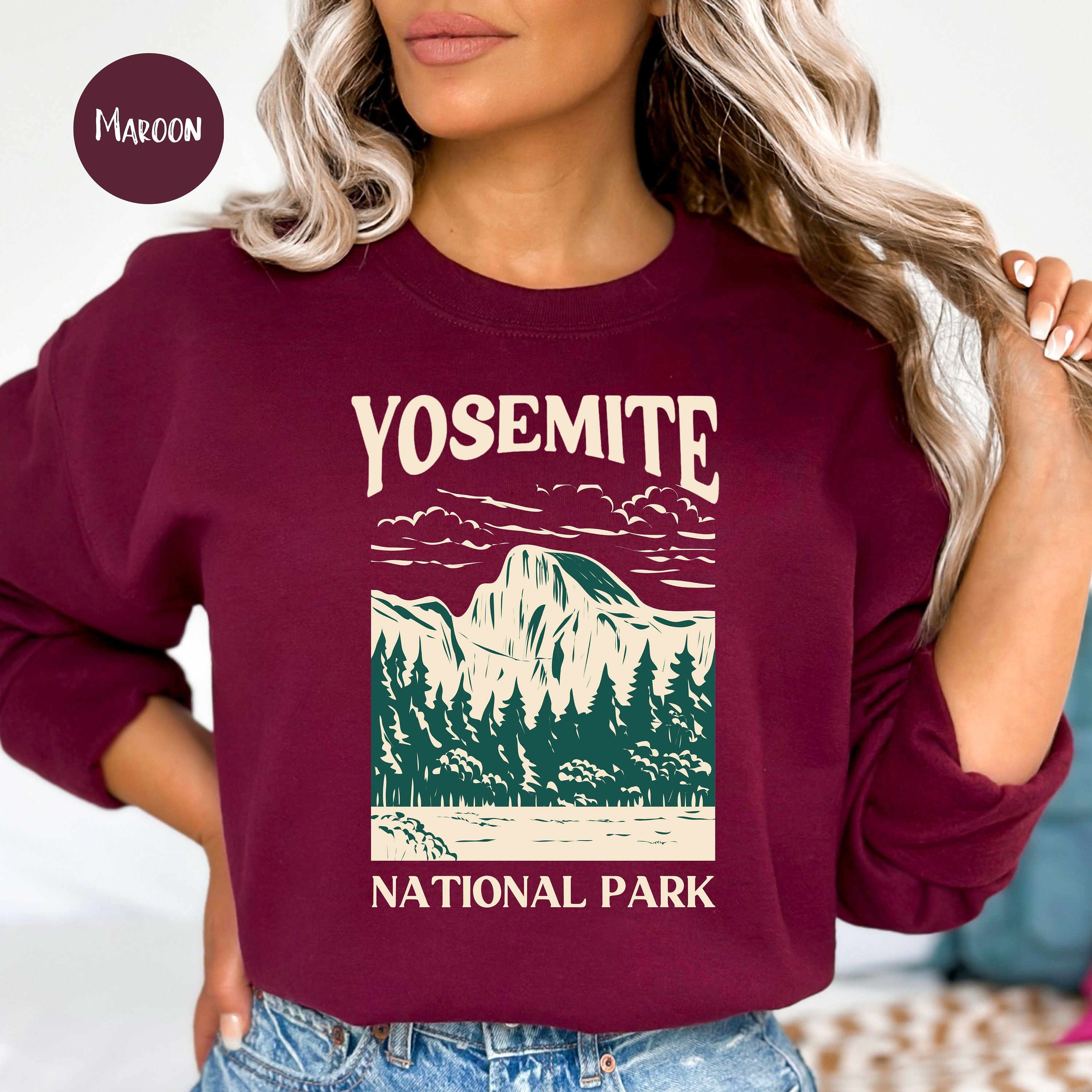 Yosemite National Park Sweatshirt