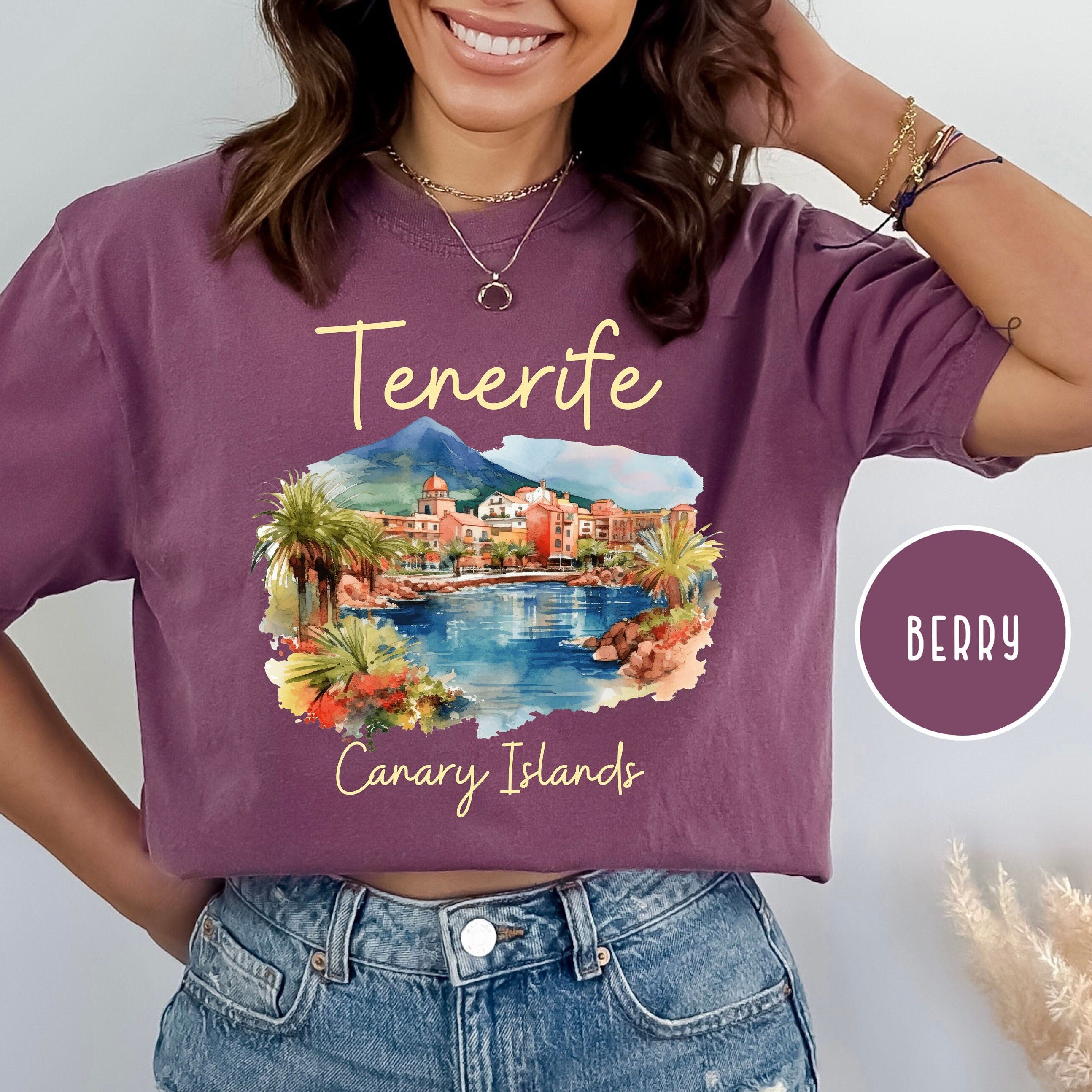 Tenerife Canary Islands Comfort Colors® Tee