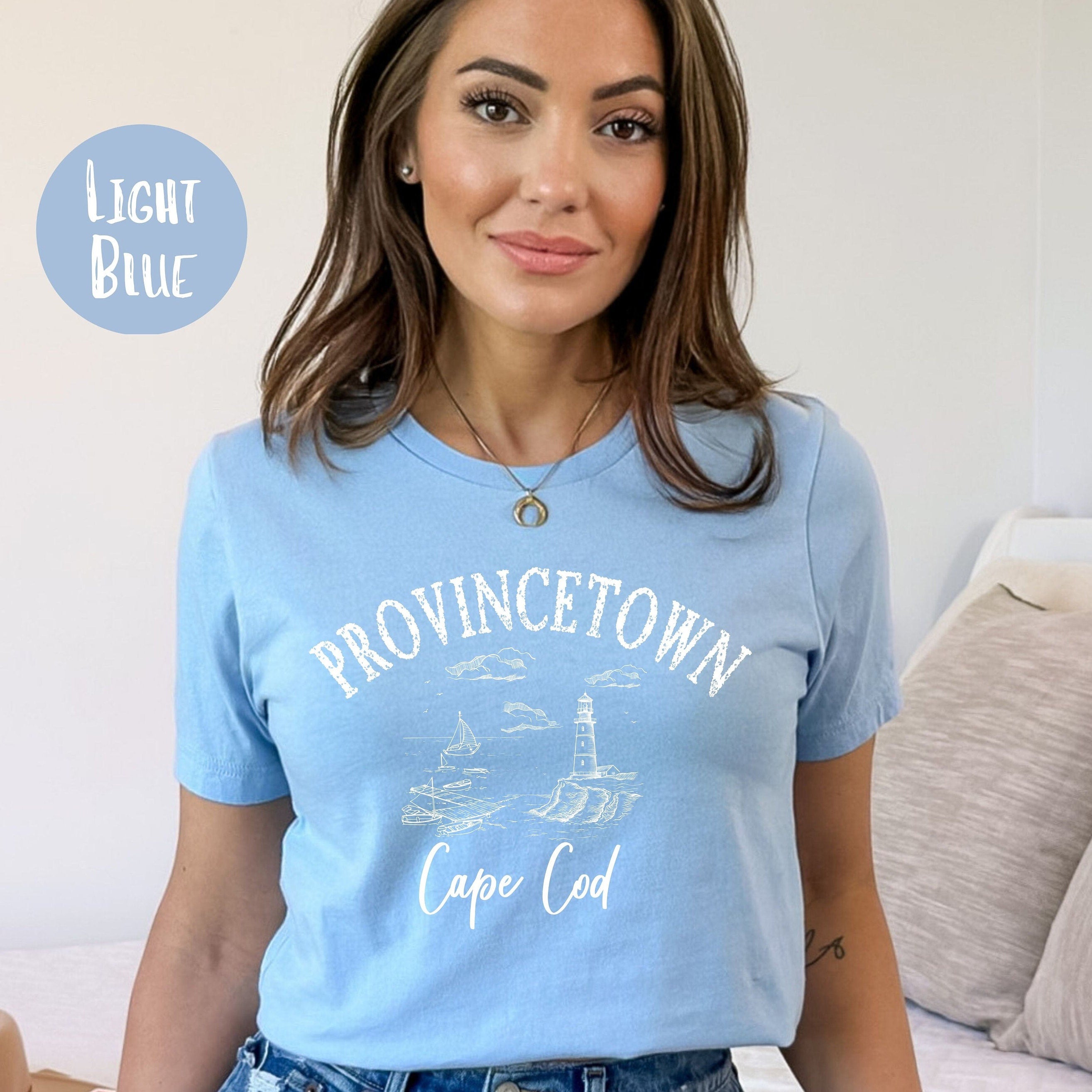 Provincetown Cape Cod Massachusetts Bella Canvas Tee