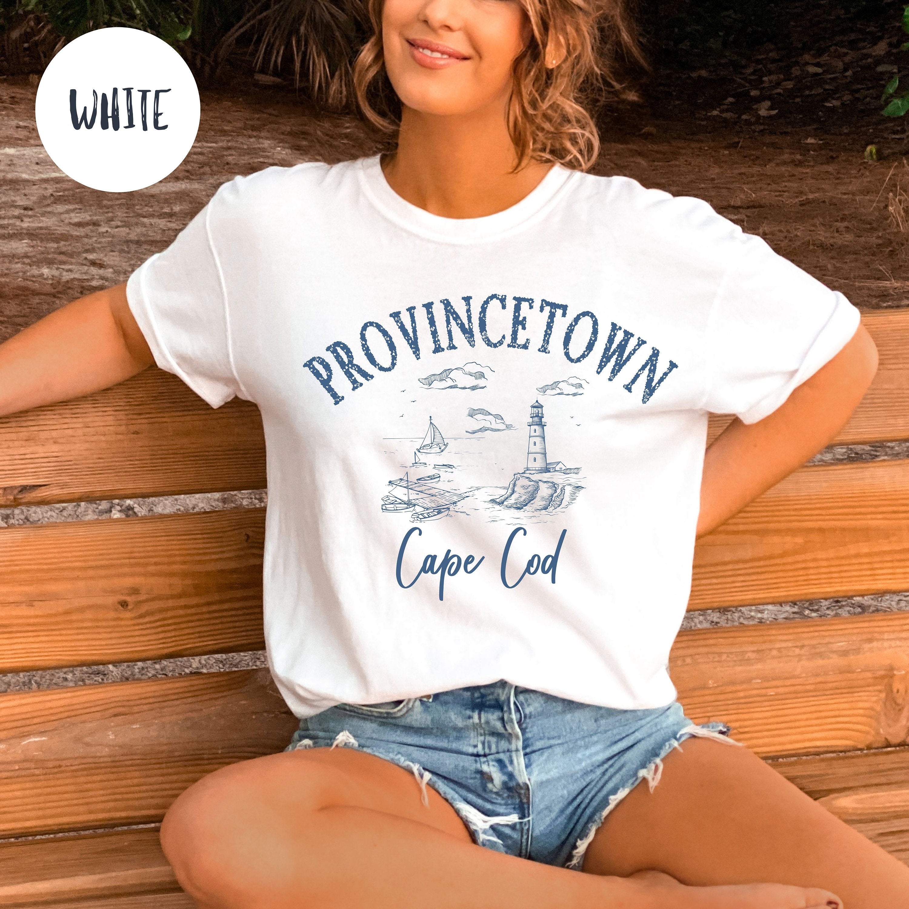 Provincetown Cape Cod Massachusetts Bella Canvas Tee