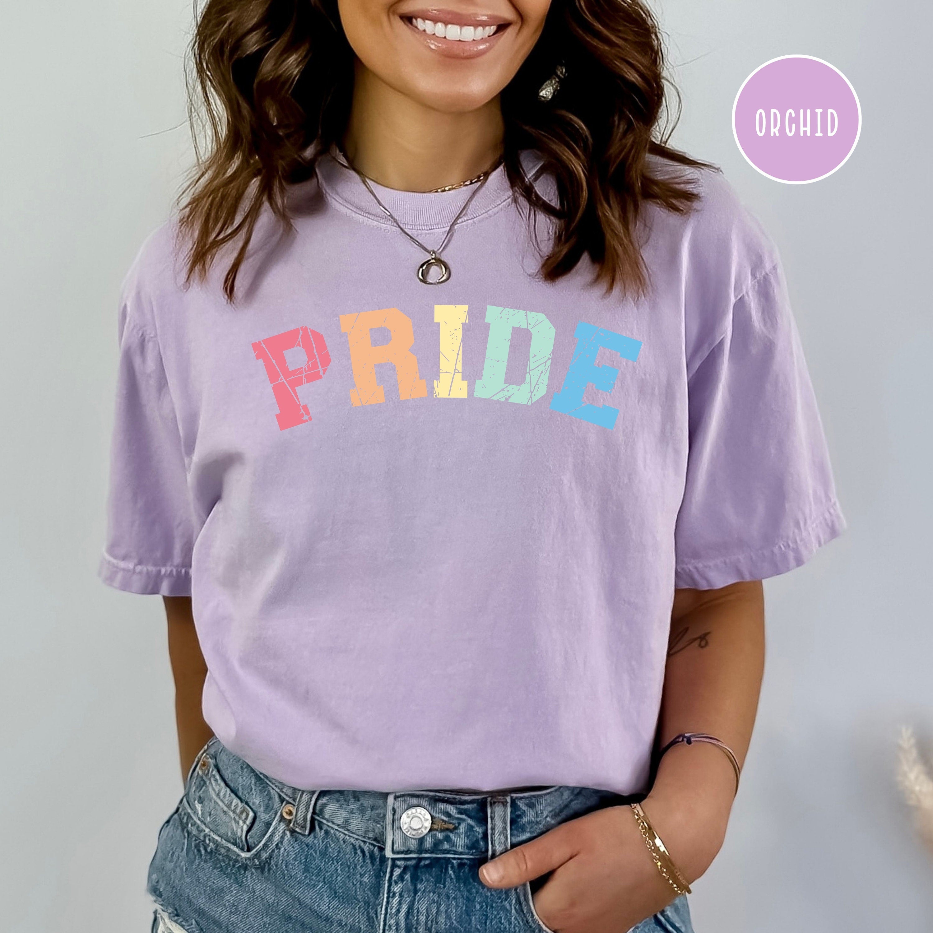 Pride Rainbow Colors Grunge Style Comfort Colors® Tee