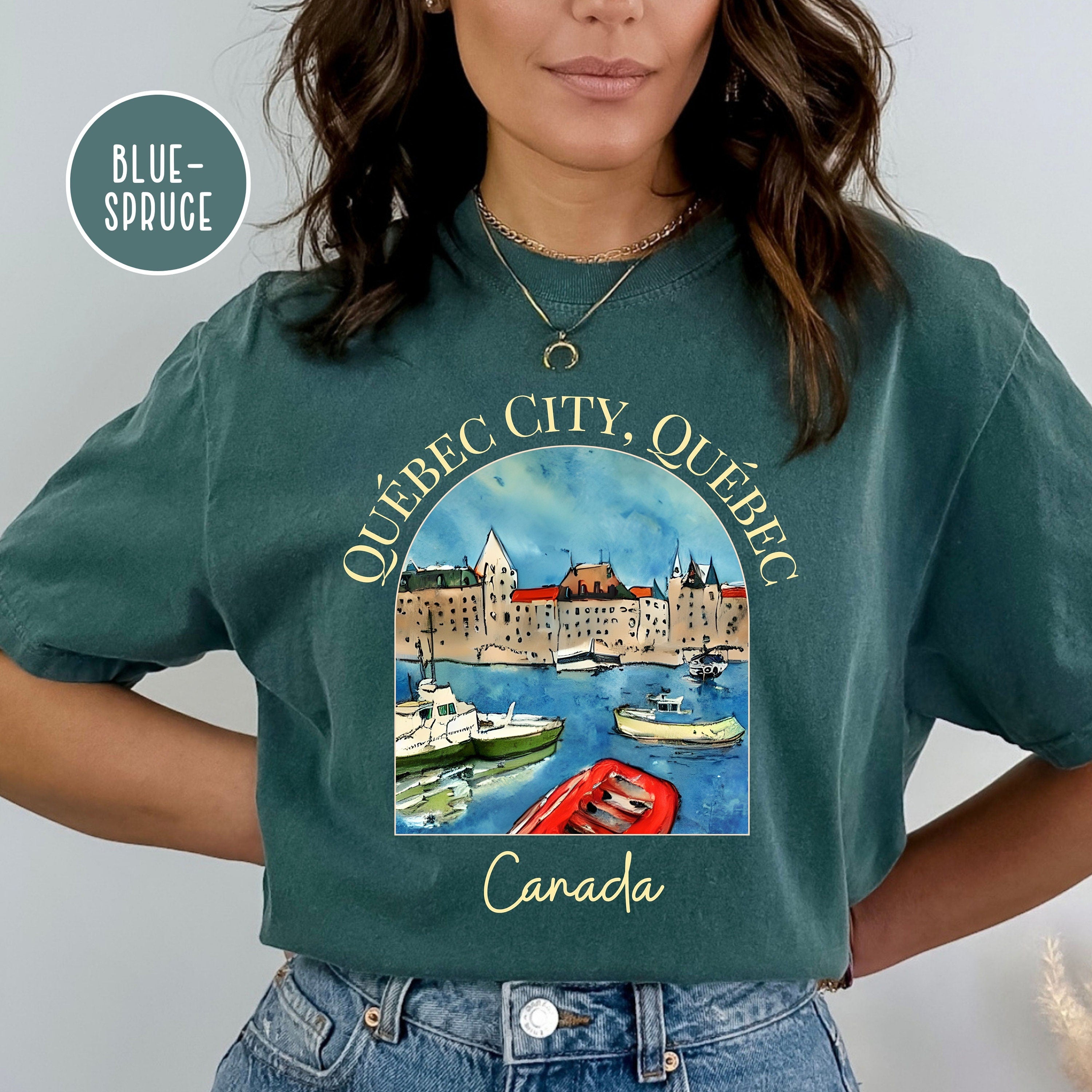 Quebec City Canada Comfort Colors® Tee