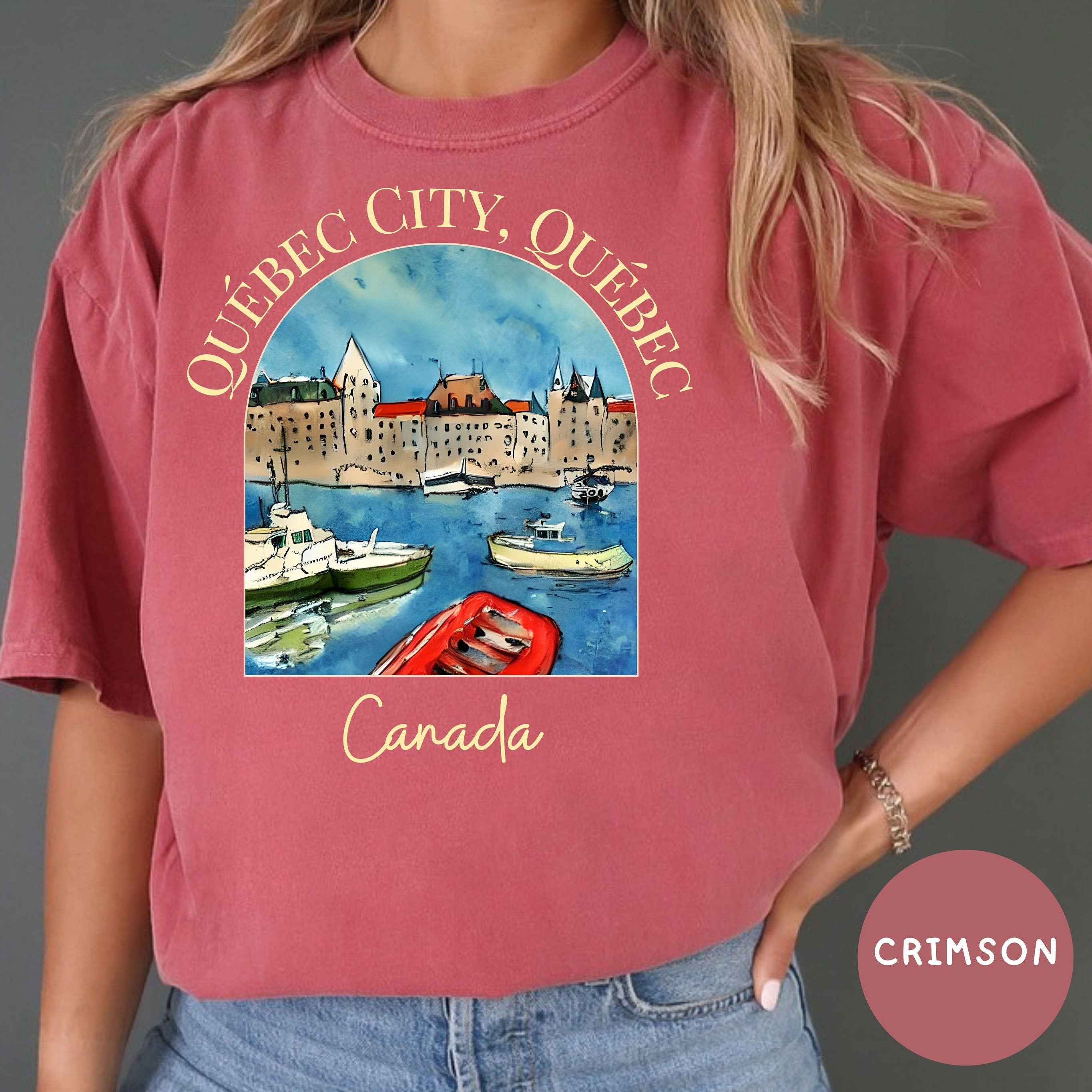 Quebec City Canada Comfort Colors® Tee