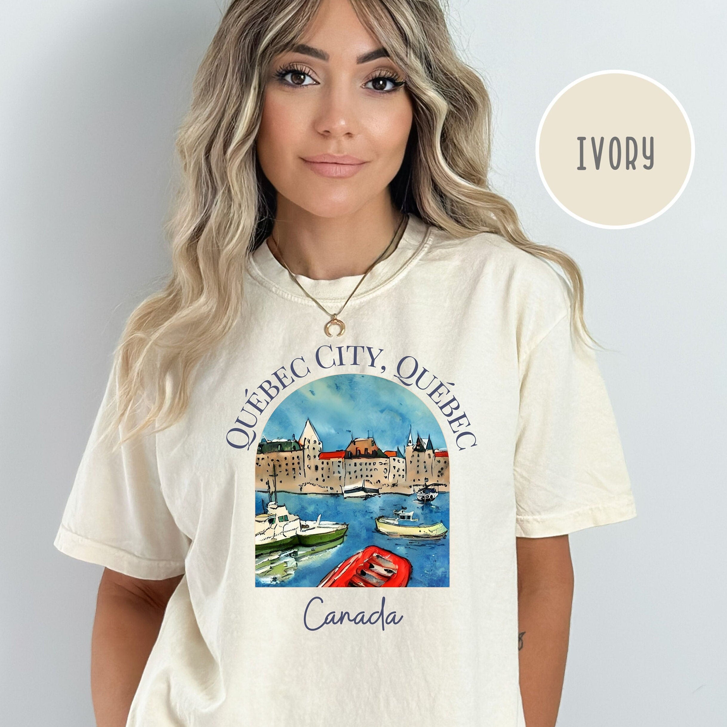 Quebec City Canada Comfort Colors® Tee