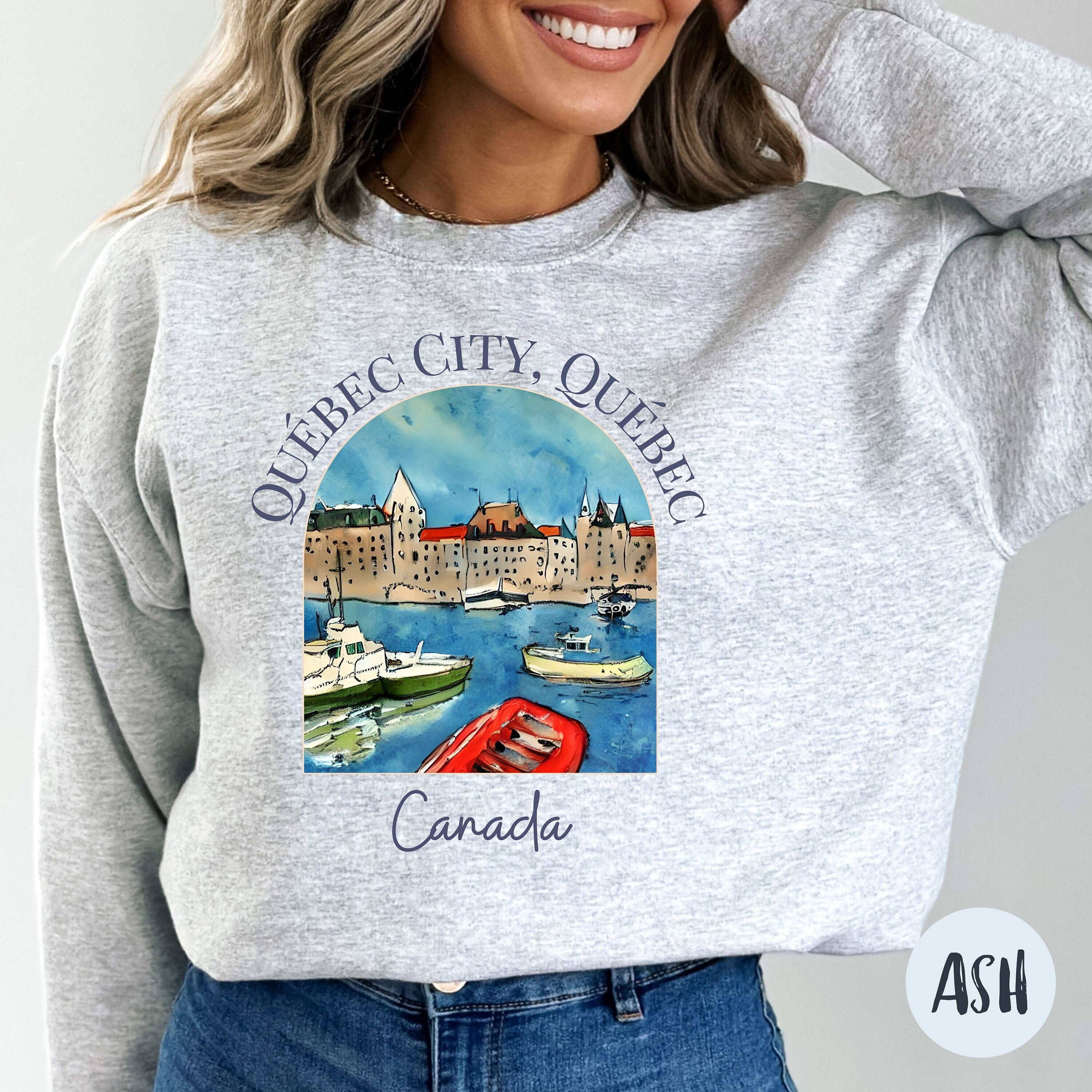 Quebec City Canada Sweatshirt