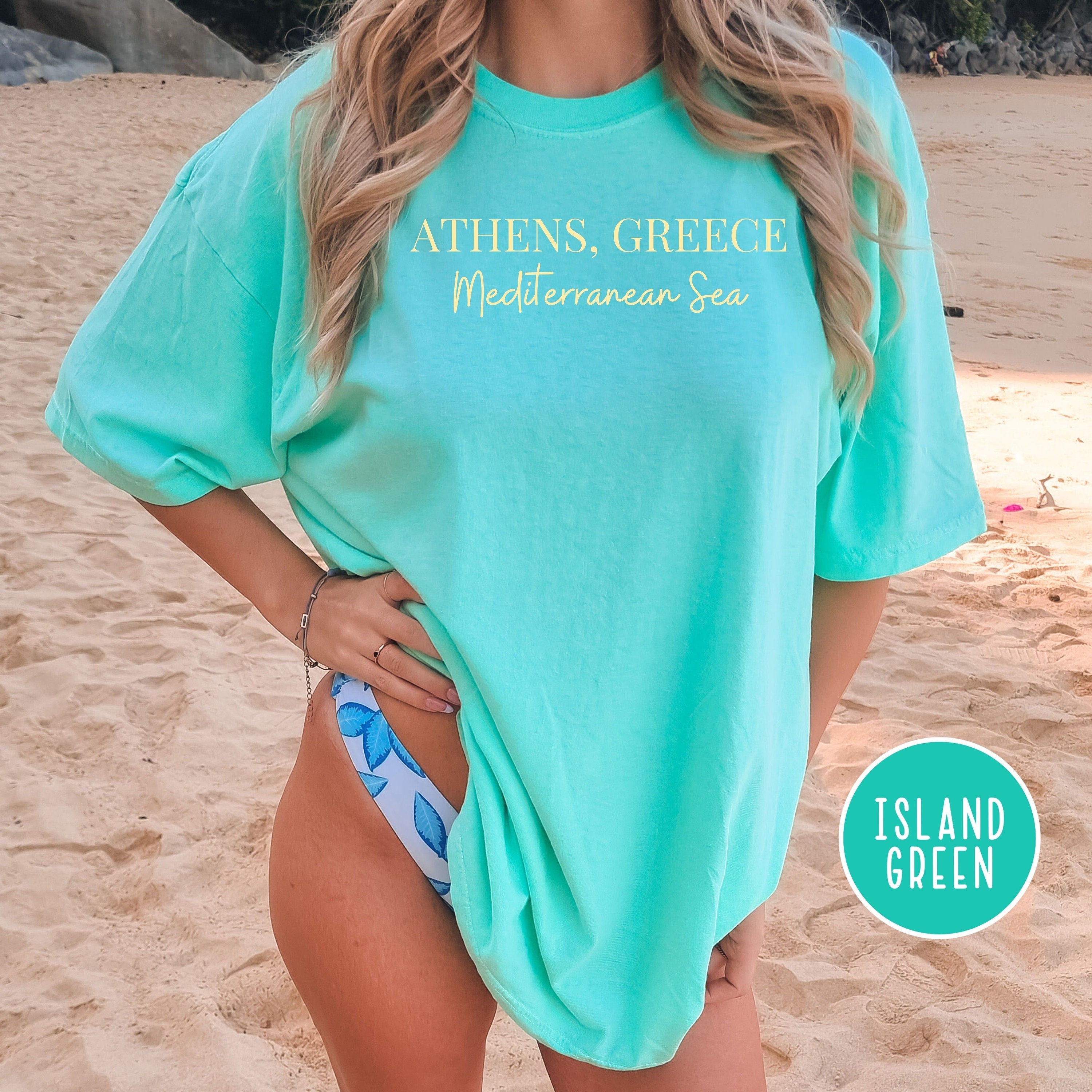 Athens Greece Comfort Colors® Tee