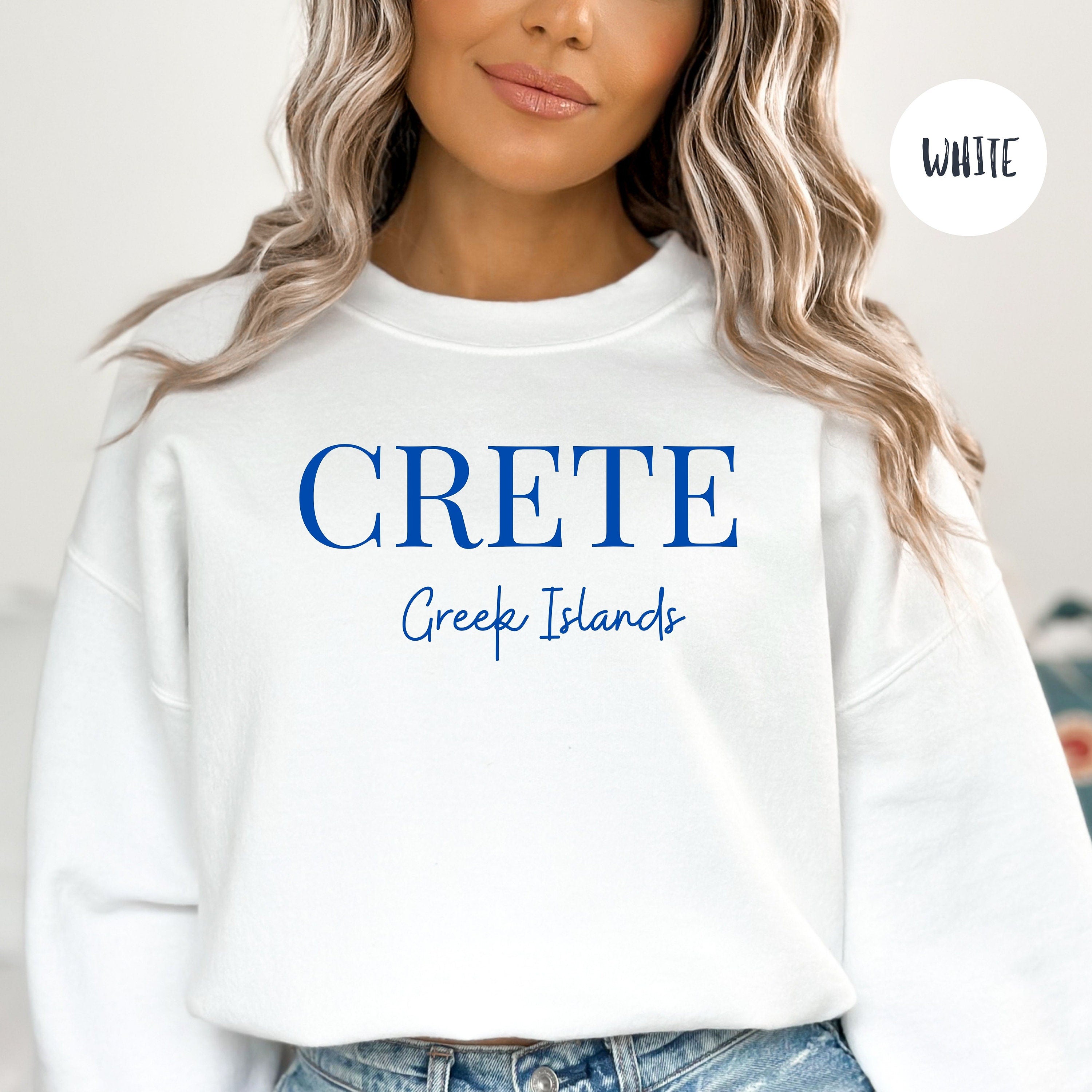 Crete Greek Islands Sweatshirt