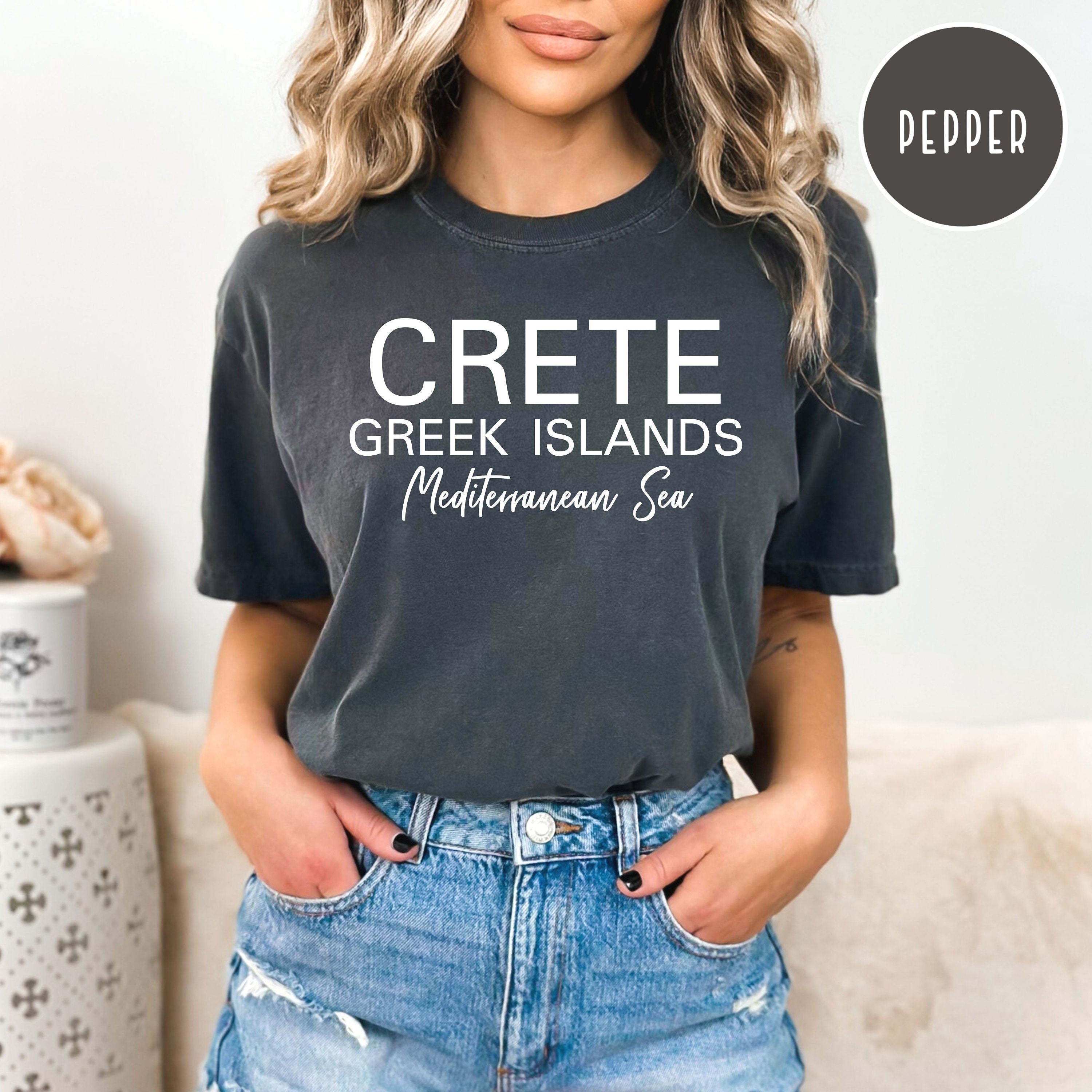 Crete Greek Islands Comfort Colors® T-Shirt