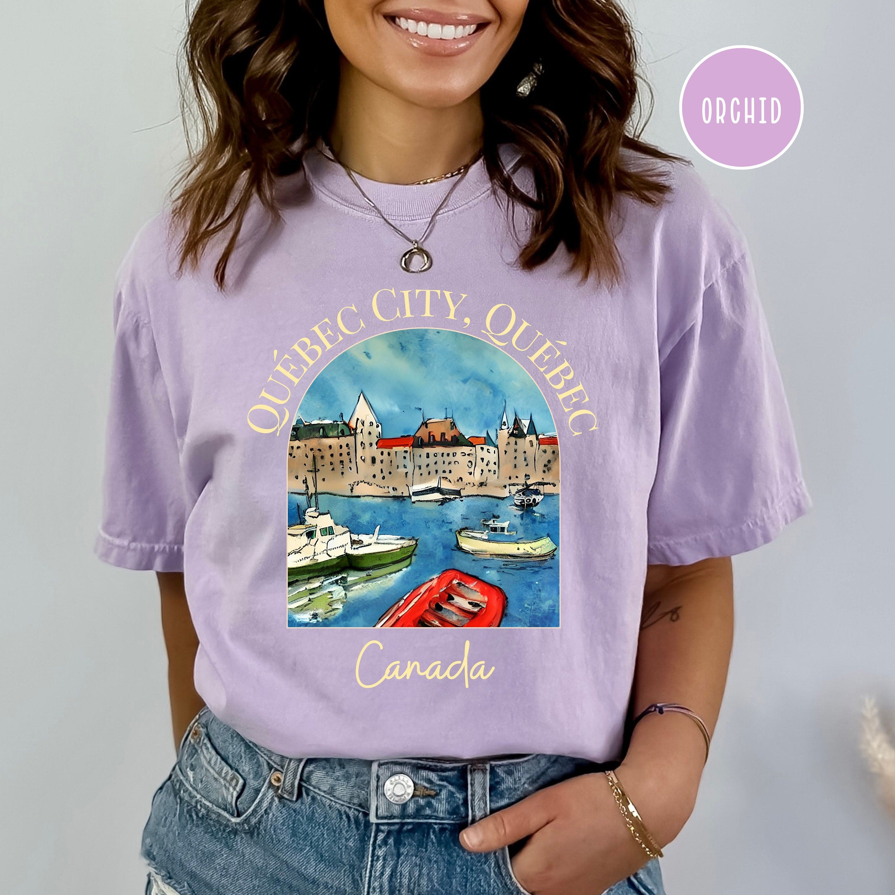 Quebec City Canada Comfort Colors® Tee
