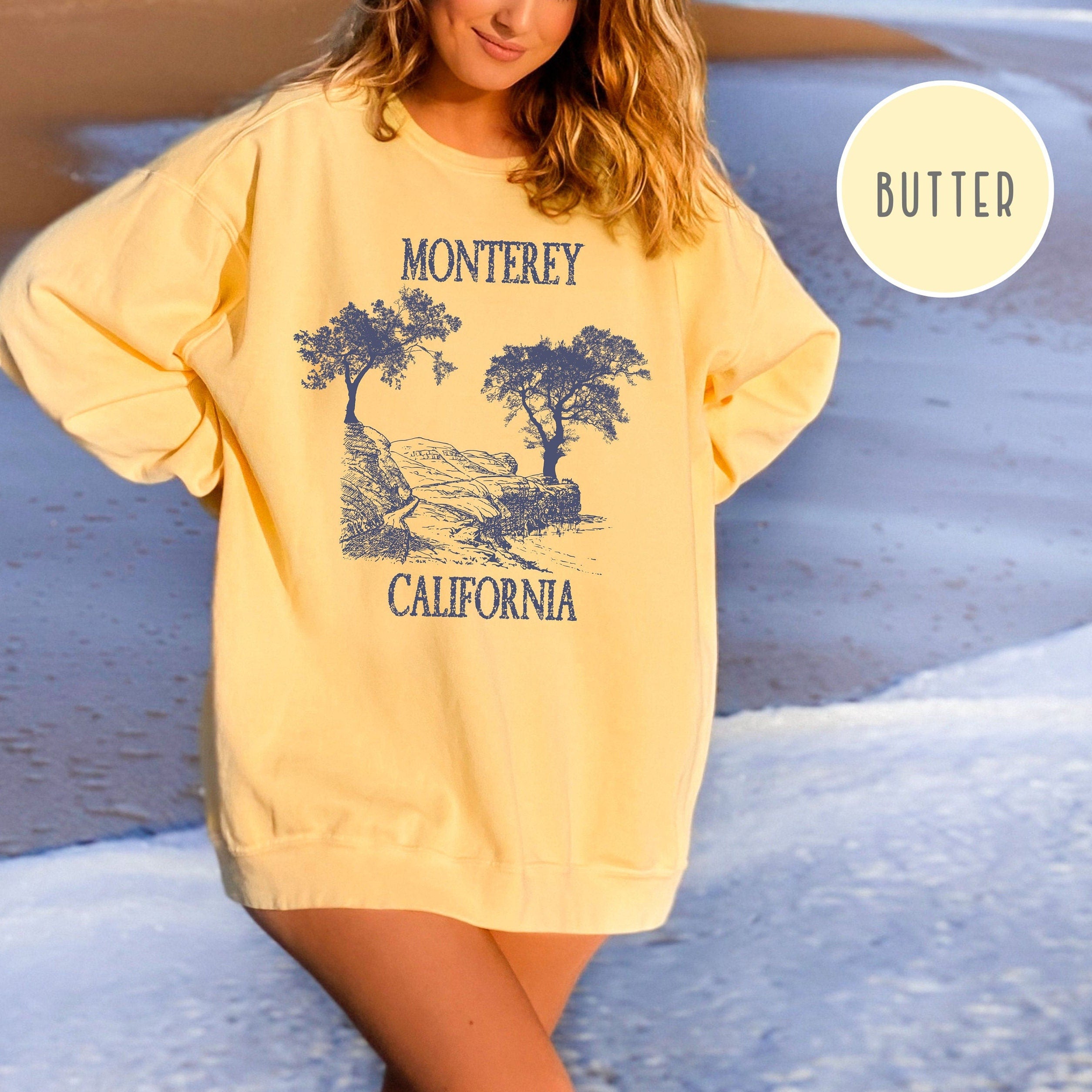 Monterey California Comfort Colors® Sweatshirt