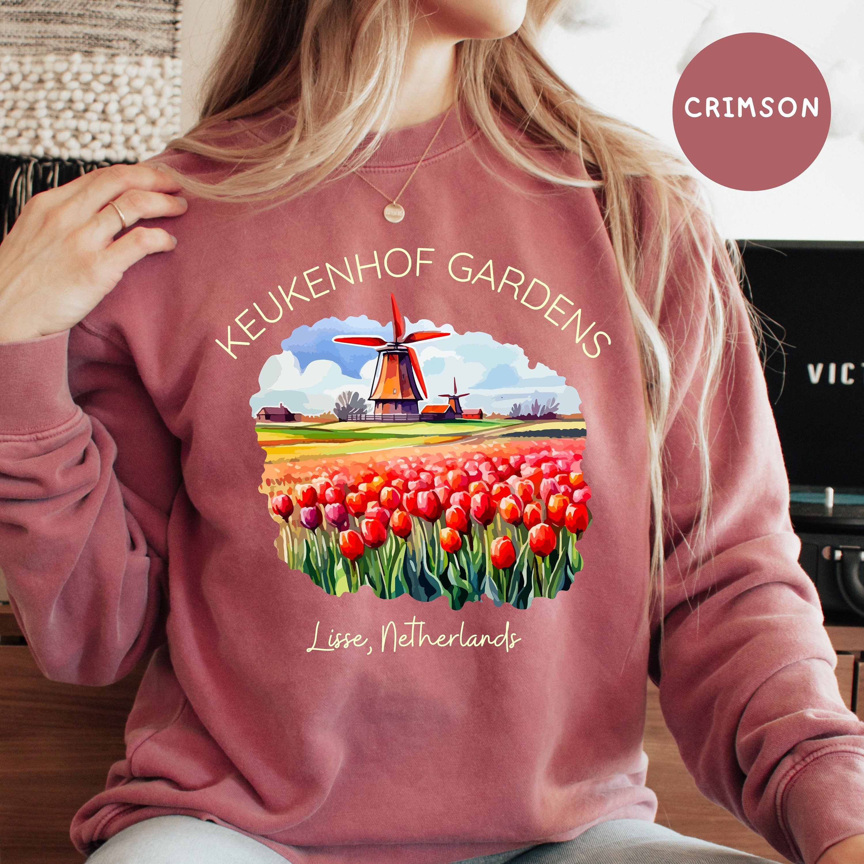 Keukenhof Gardens Lisse Netherlands Comfort Colors® Sweatshirt