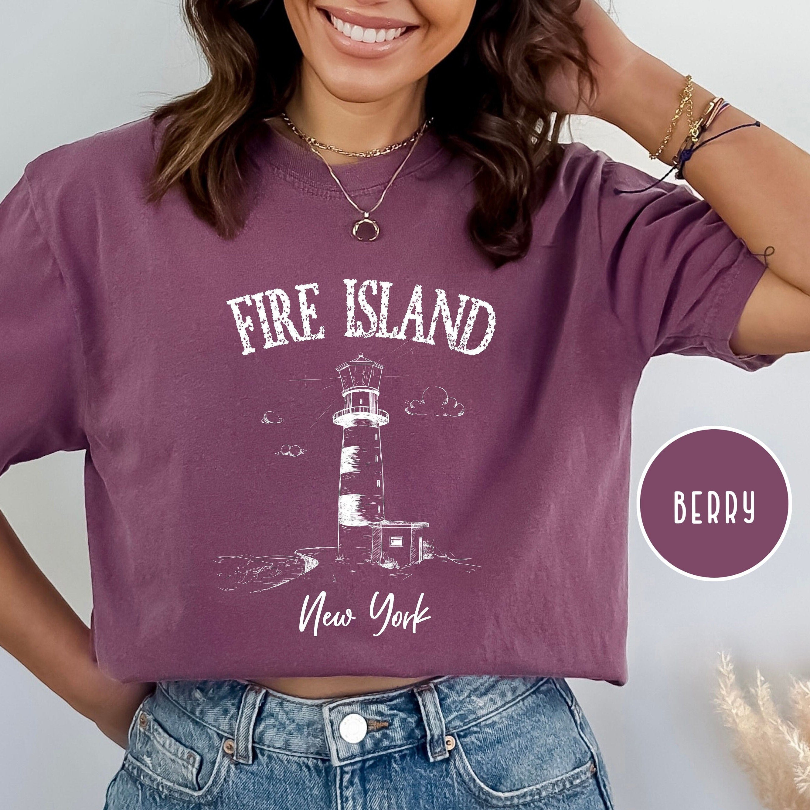 Fire Island New York Comfort Colors® Tee