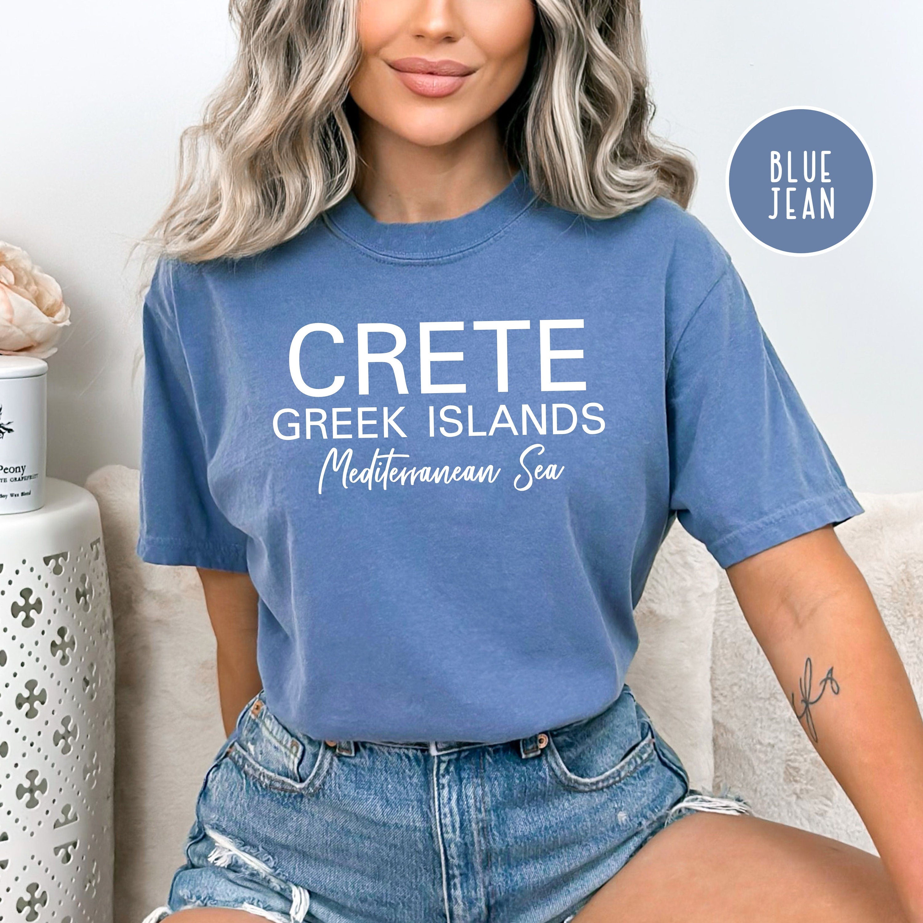 Crete Greek Islands Comfort Colors® T-Shirt