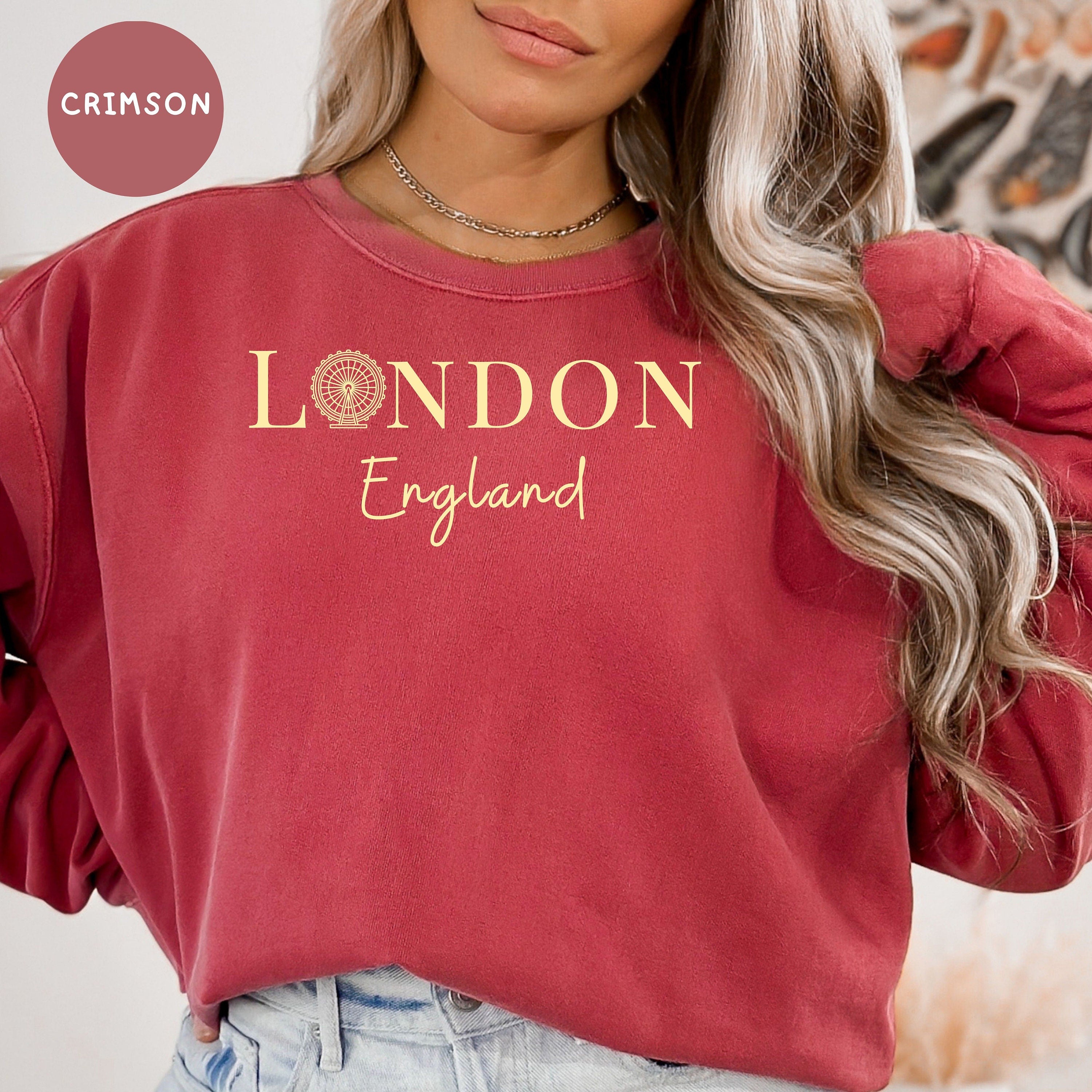 London England Comfort Colors® Sweatshirt