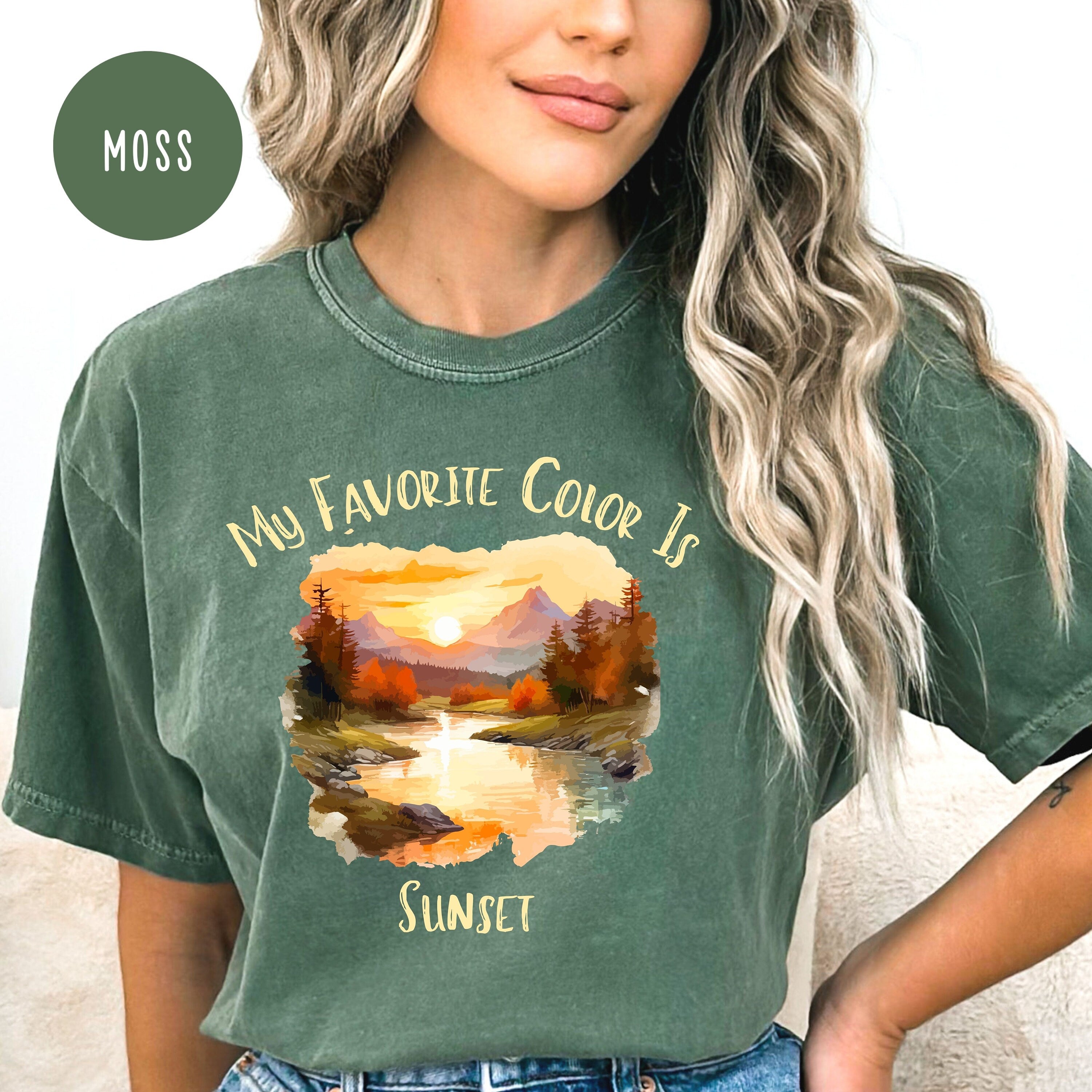 Sunset Is My Favorite Color Comfort Colors® Tee