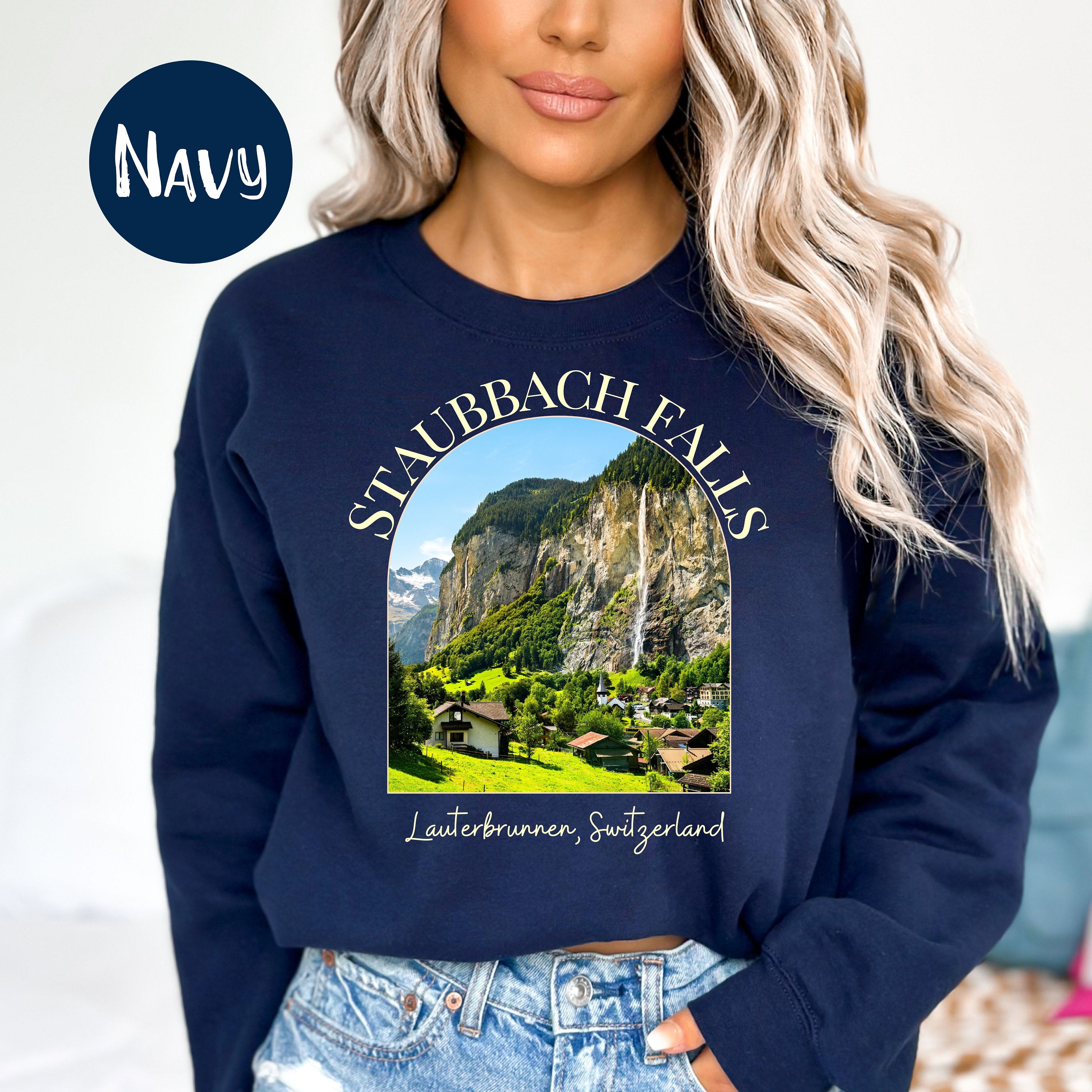 Staubbach Falls Switzerland Sweatshirt