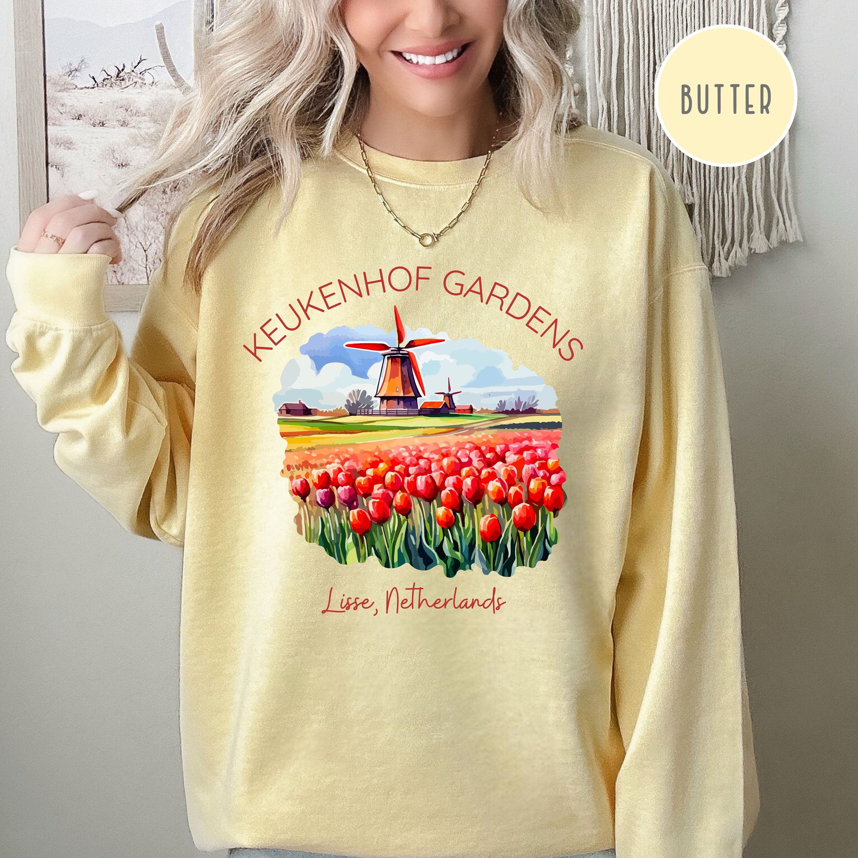 Keukenhof Gardens Lisse Netherlands Comfort Colors® Sweatshirt