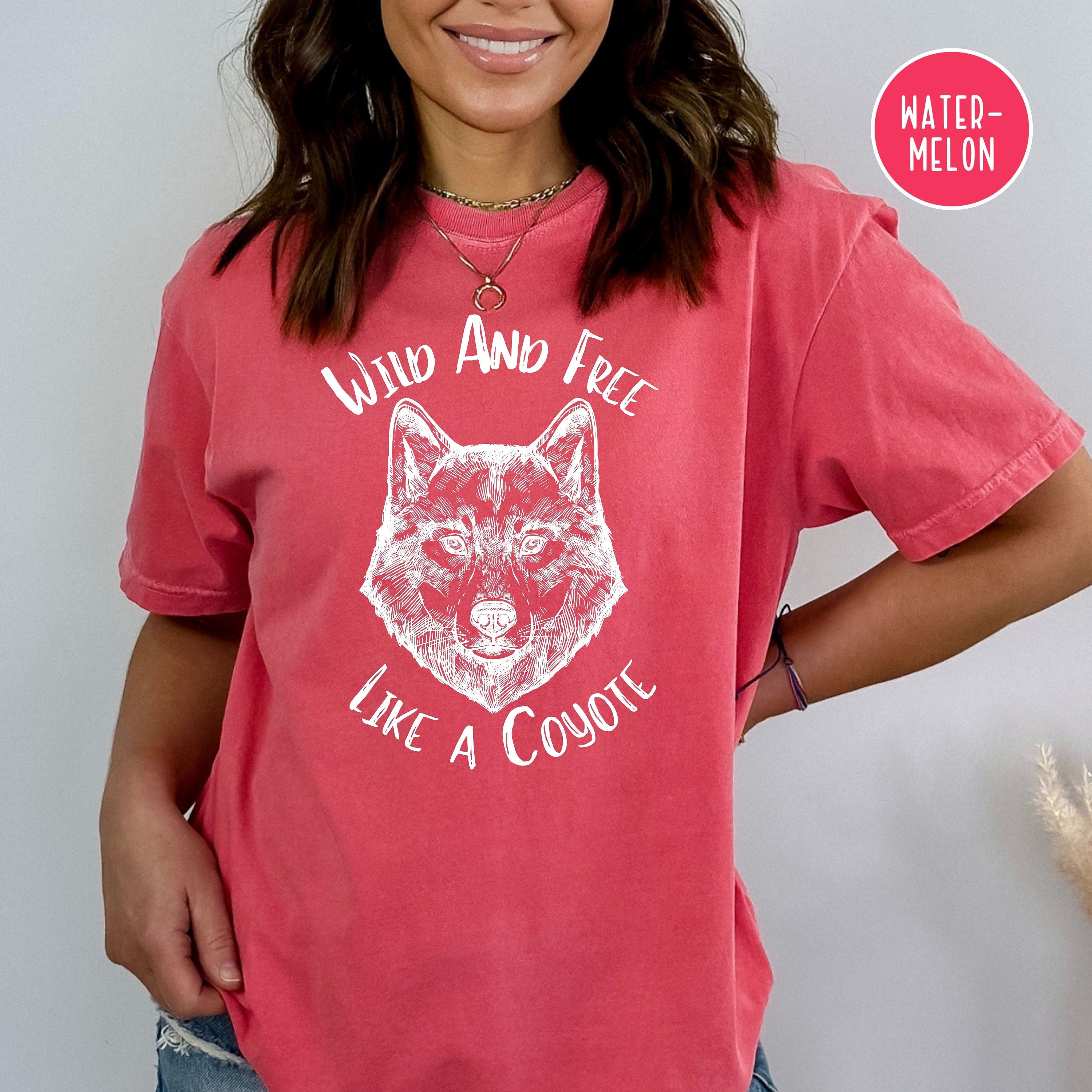 Coyote Wild and Free Comfort Colors® T-Shirt