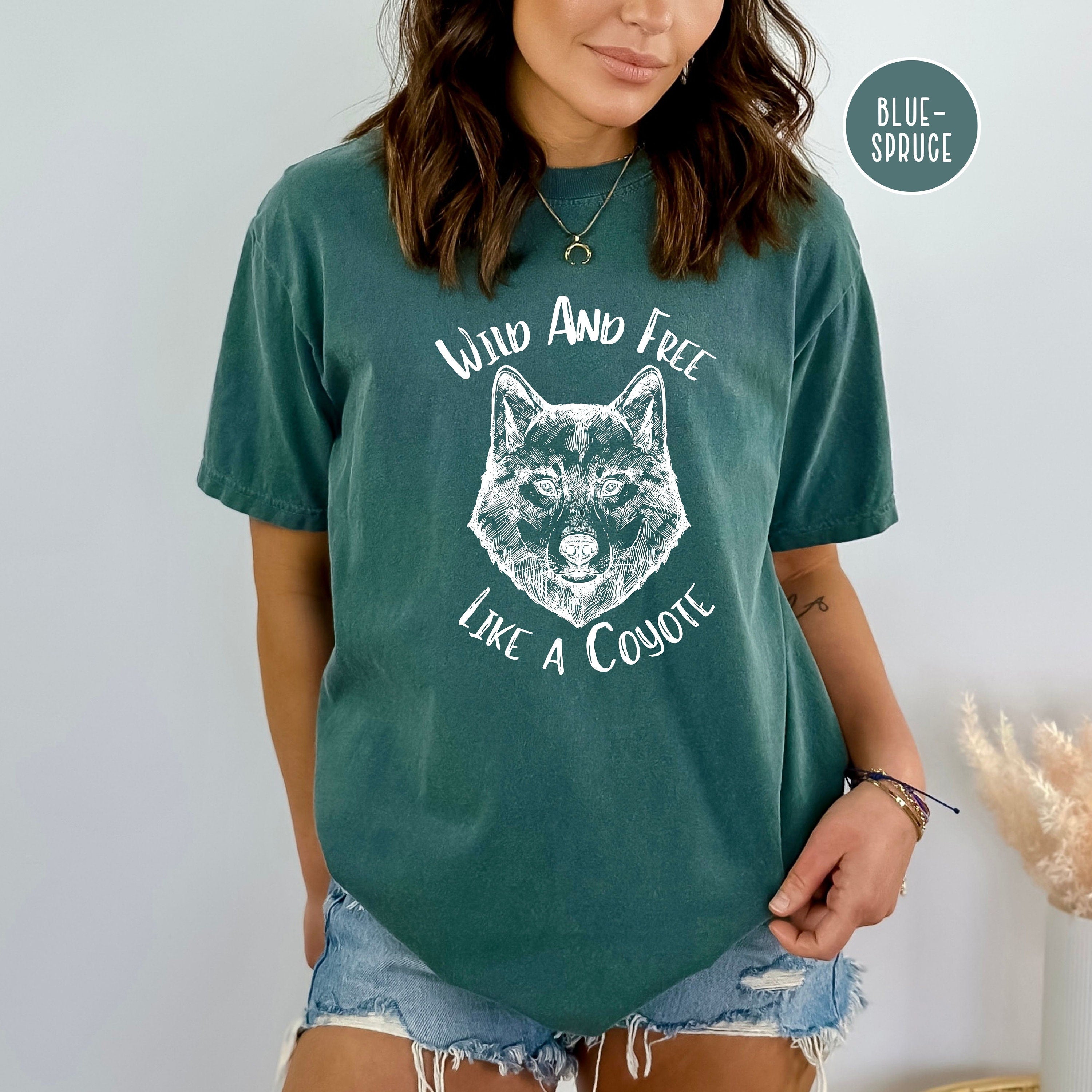 Coyote Wild and Free Comfort Colors® T-Shirt
