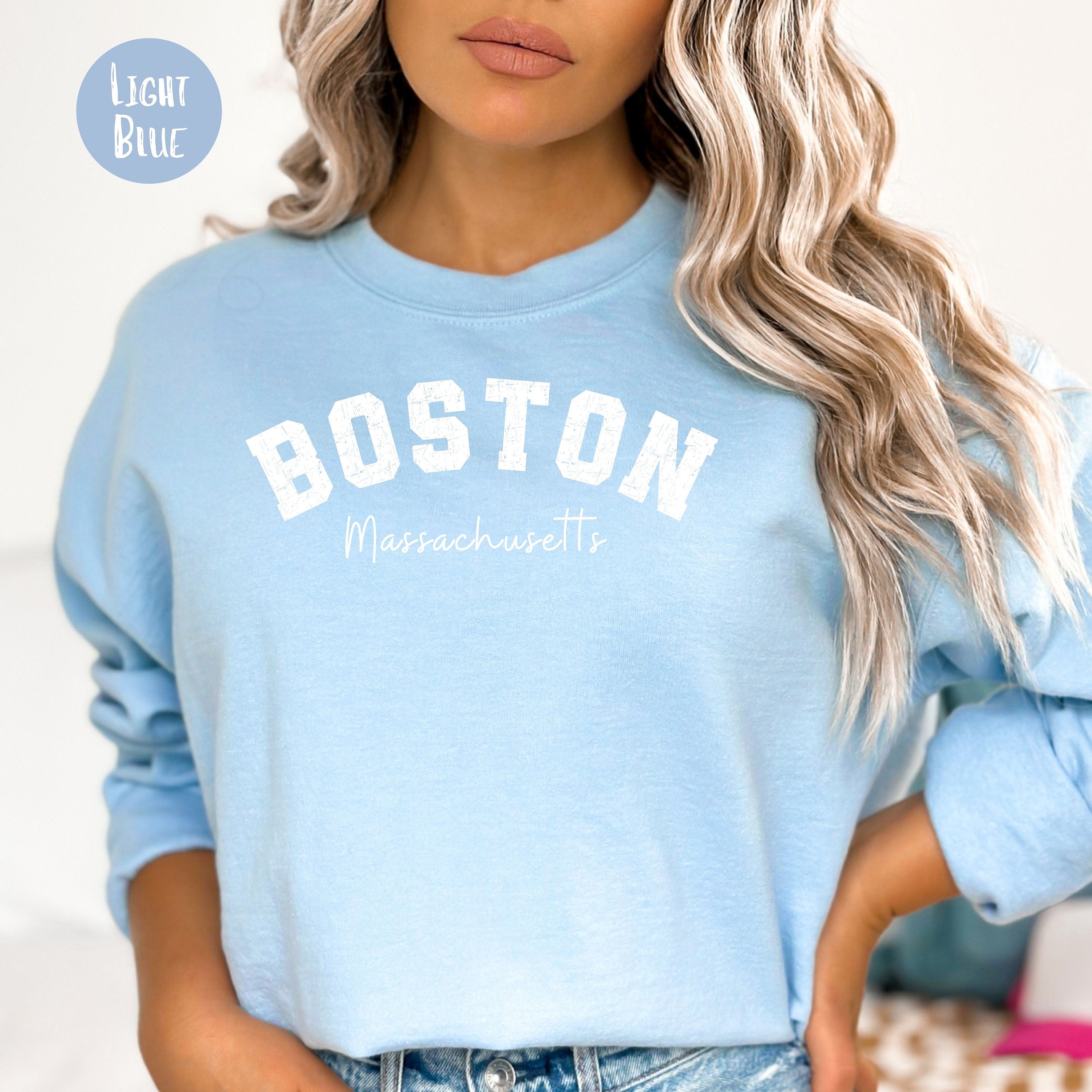 Boston Massachusetts Gildan Sweatshirt