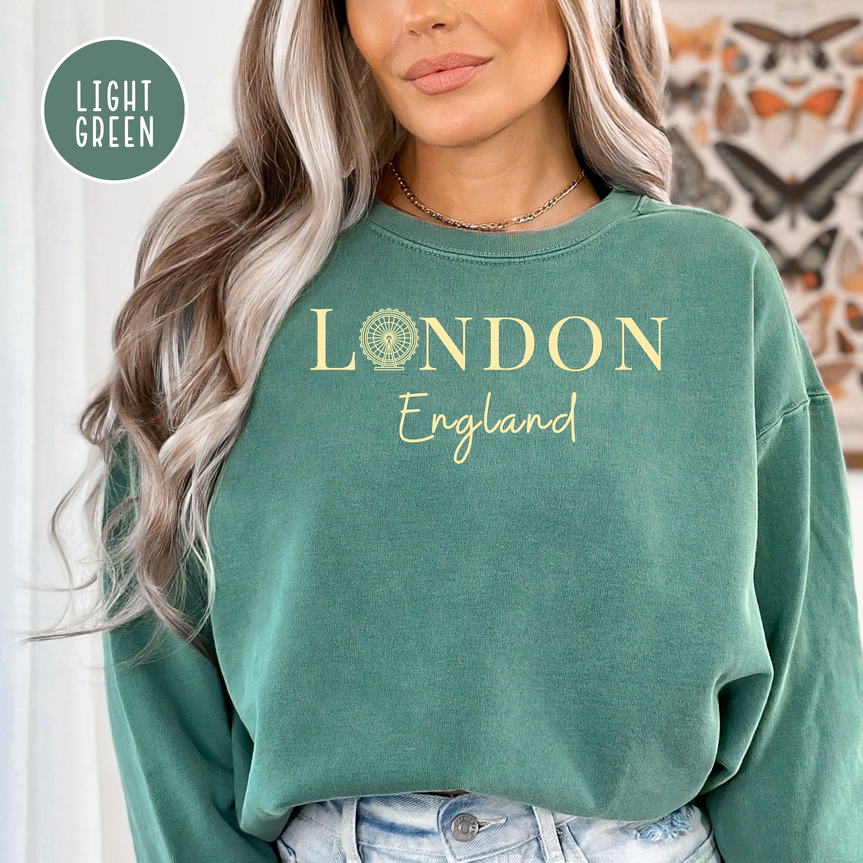 London England Comfort Colors® Sweatshirt