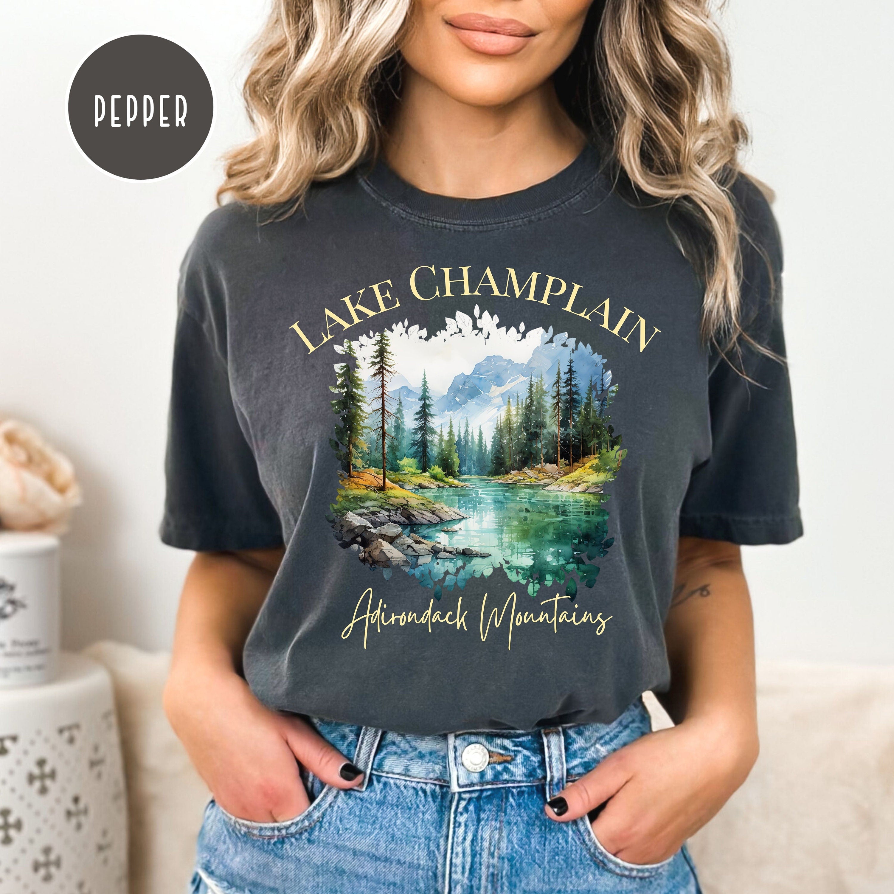 Adirondack Mountains Comfort Colors® T-Shirt