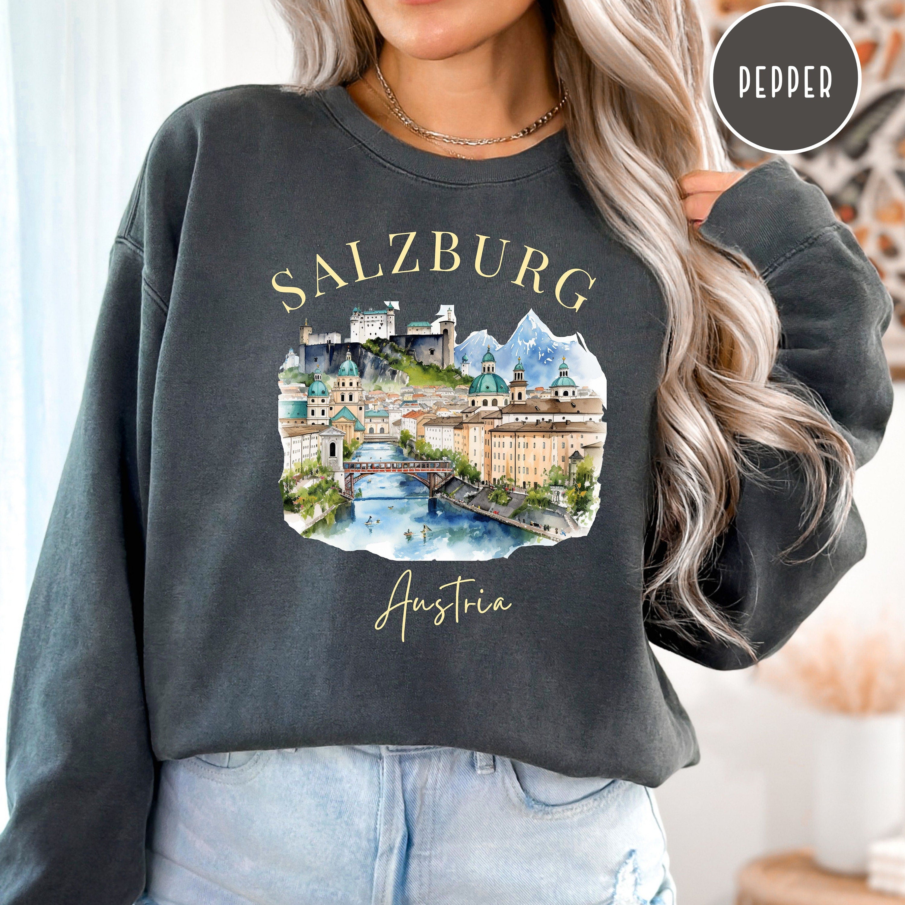 Salzburg Austria Comfort Colors® Sweatshirt