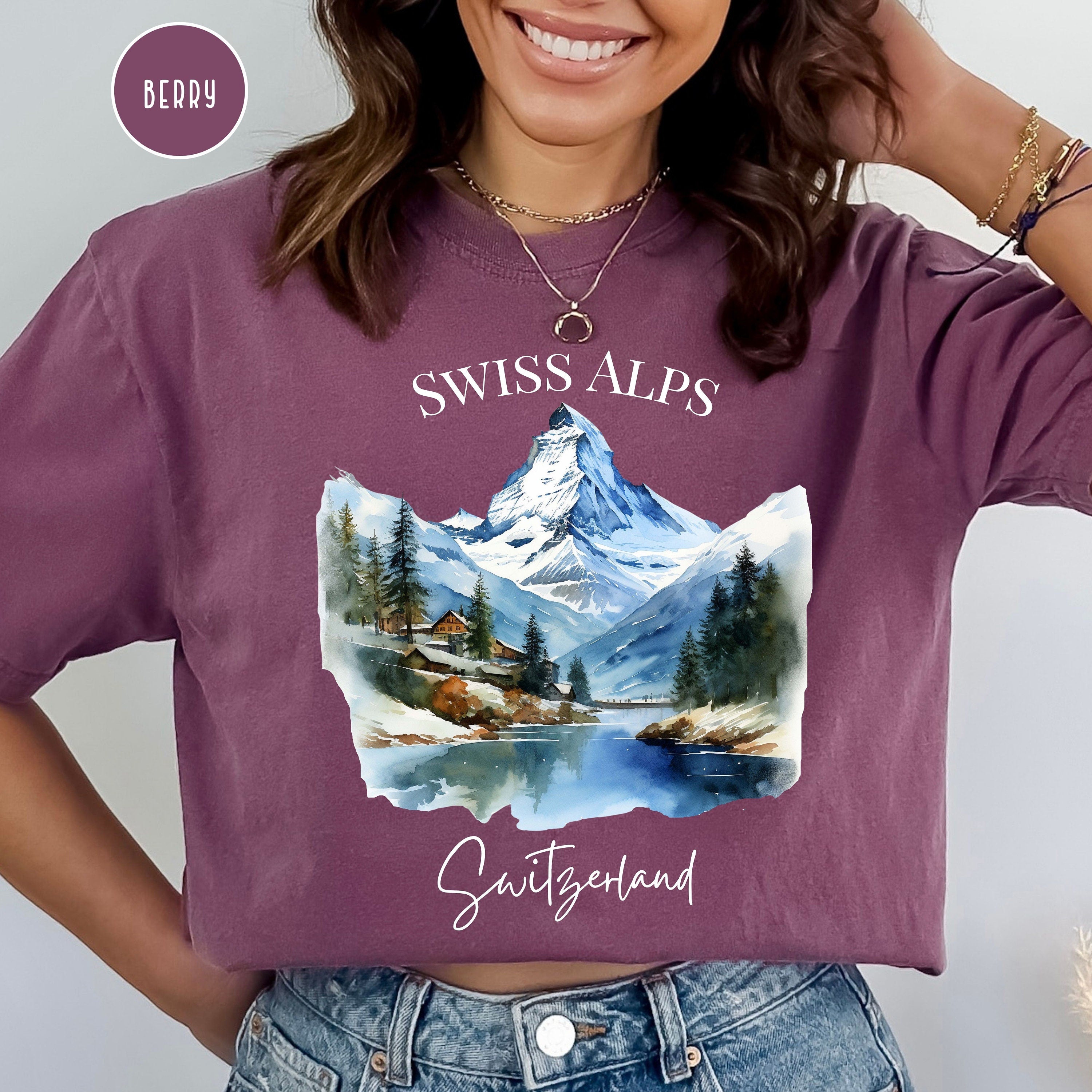 Swiss Alps Switzerland Comfort Colors® Tee