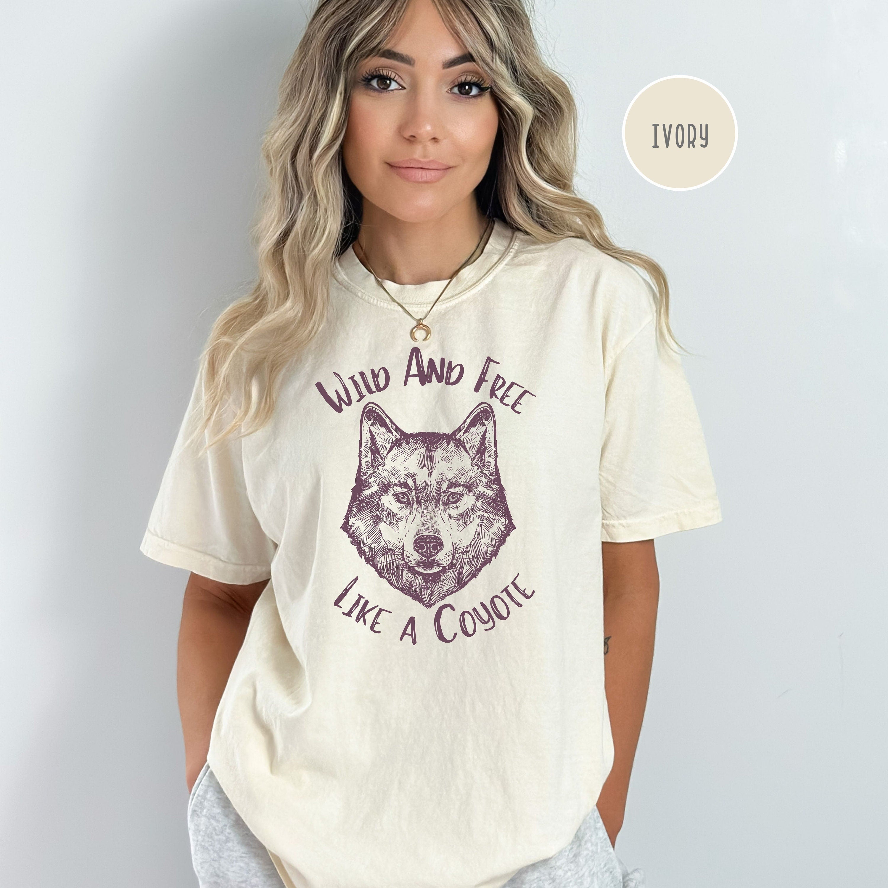 Coyote Wild and Free Comfort Colors® T-Shirt