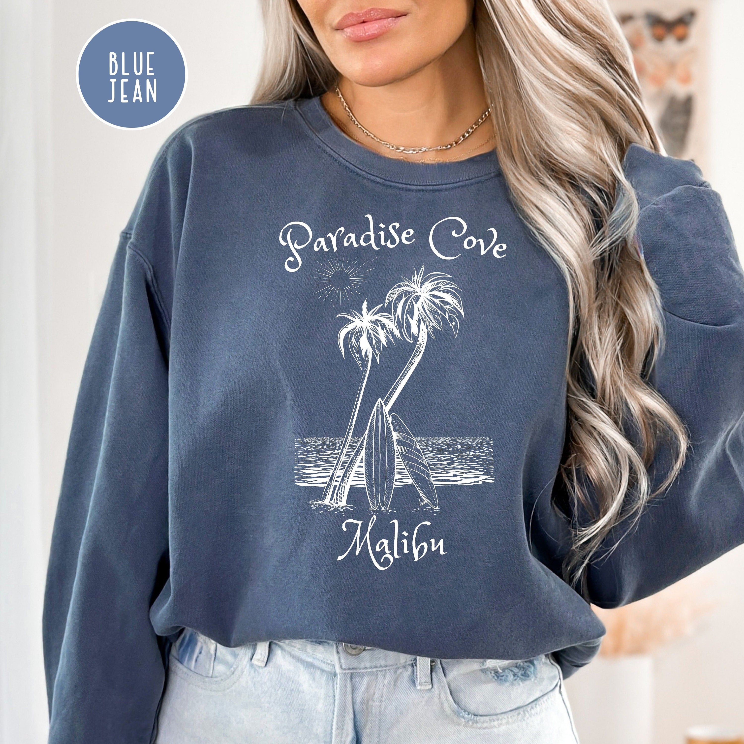 Paradise Cove Malibu Comfort Colors® Beach Sweatshirt