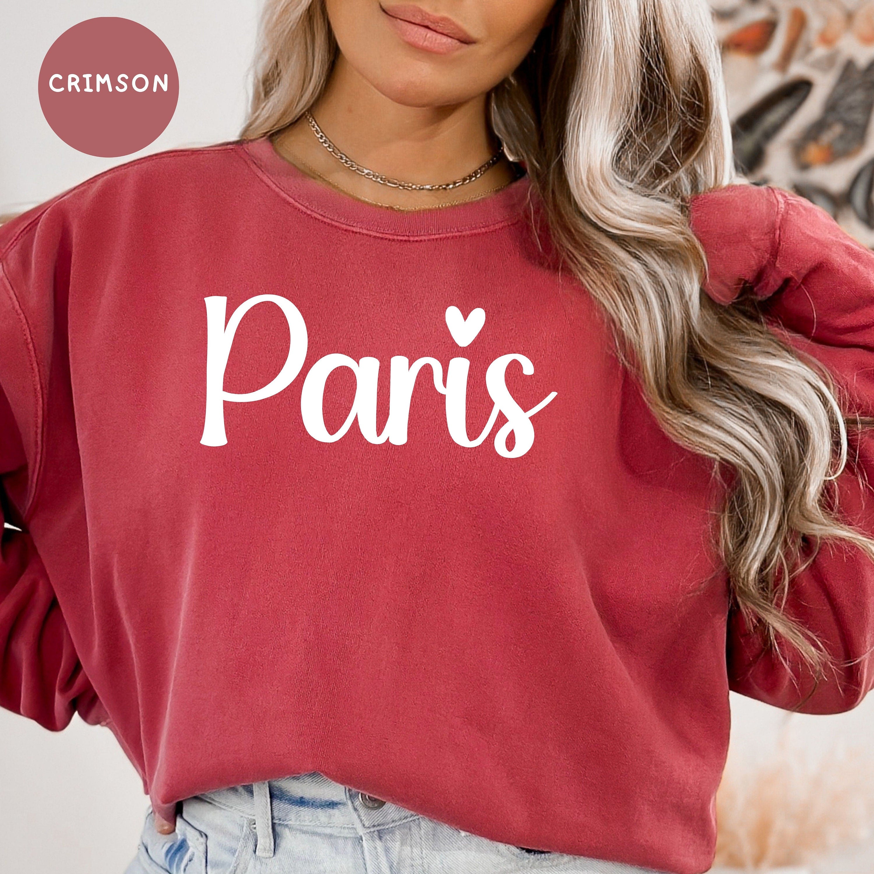 Paris France Comfort Colors® Sweatshirt